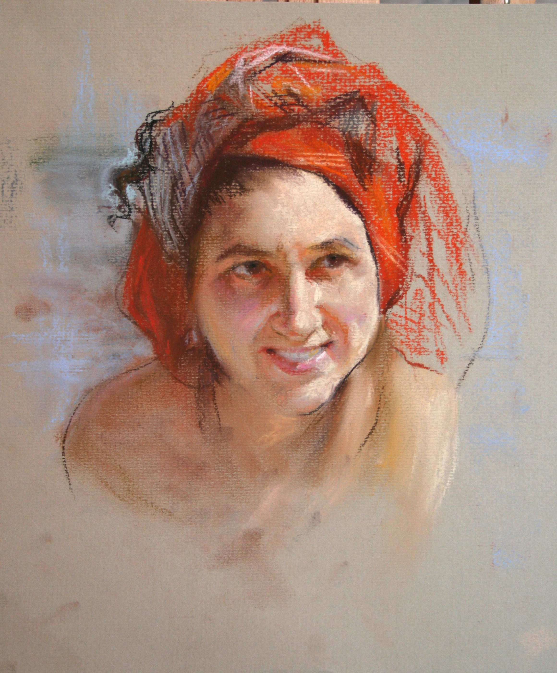 "Итальянка" 23 х 27см. 2012г