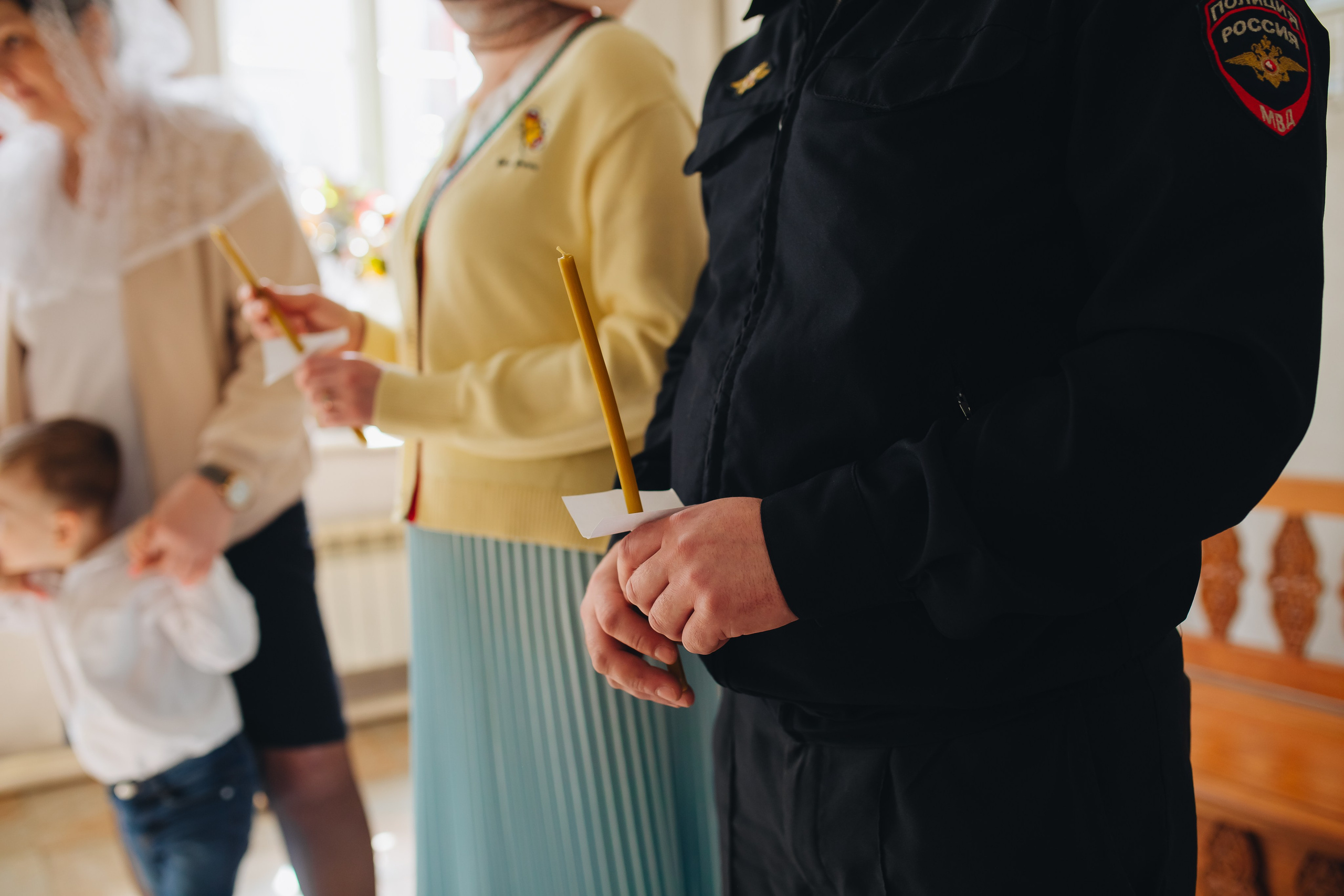 Крещение в светлом Храме. Семейный и детский фотограф в Москве Дорогова Екатерина