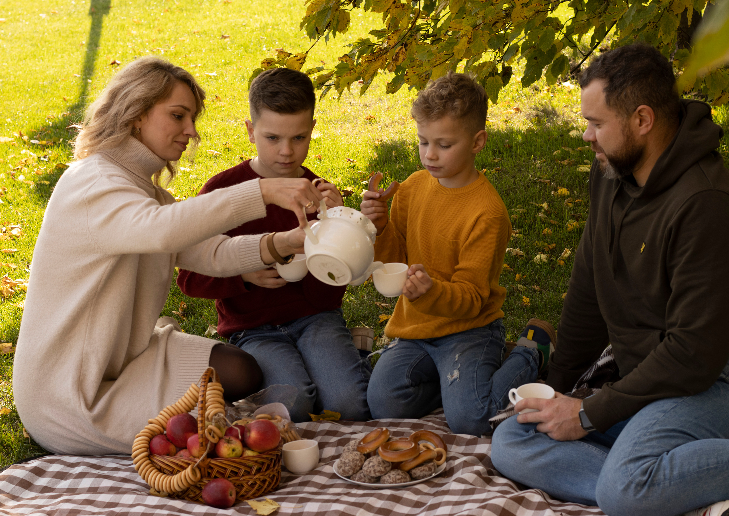 Анна и ее семья. Сказочный фотограф для Вас и Вашей семьи