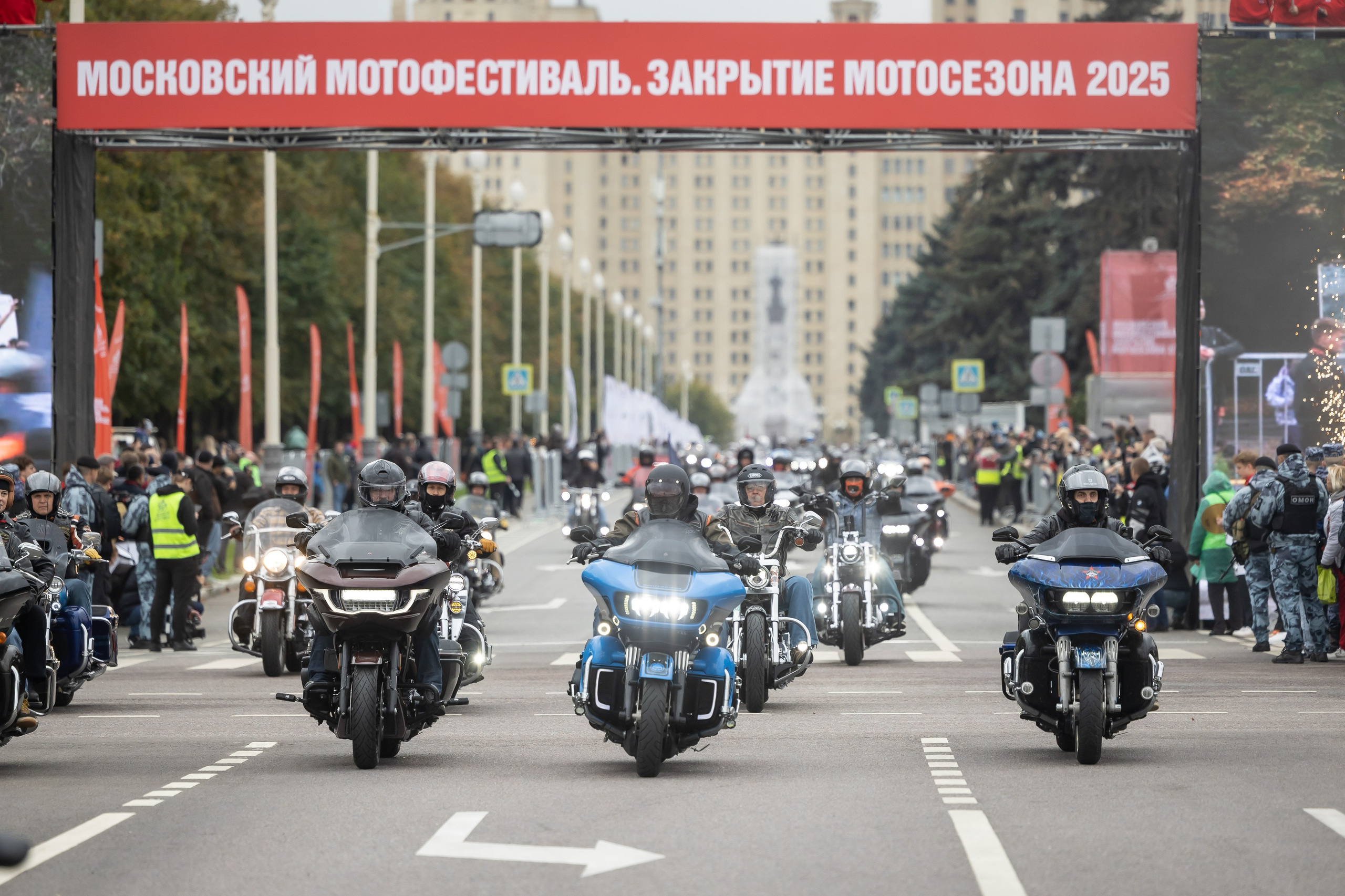 13-й Московский Мотофестиваль. Фотограф Владимир Охрименко