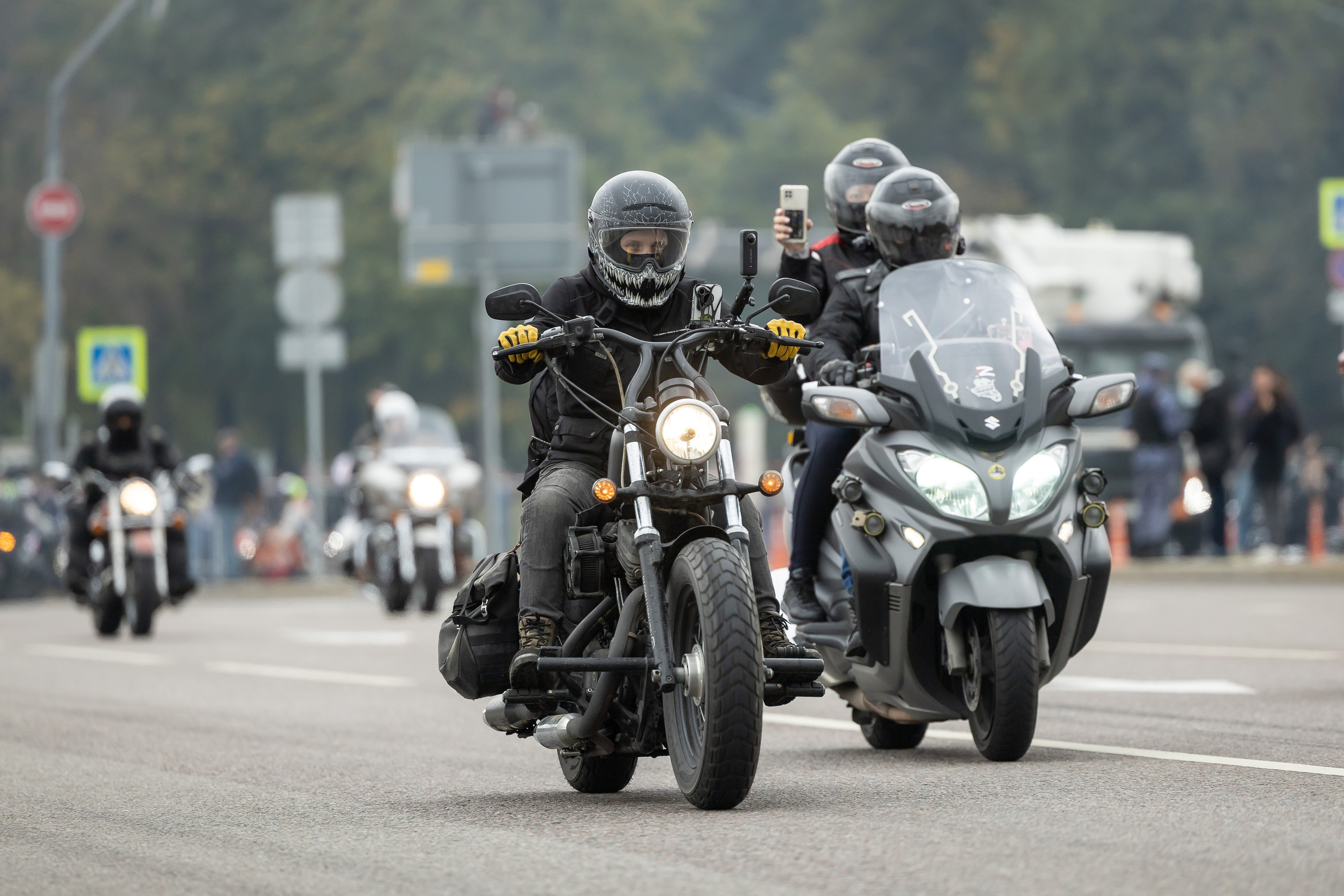 13-й Московский Мотофестиваль. Фотограф Владимир Охрименко