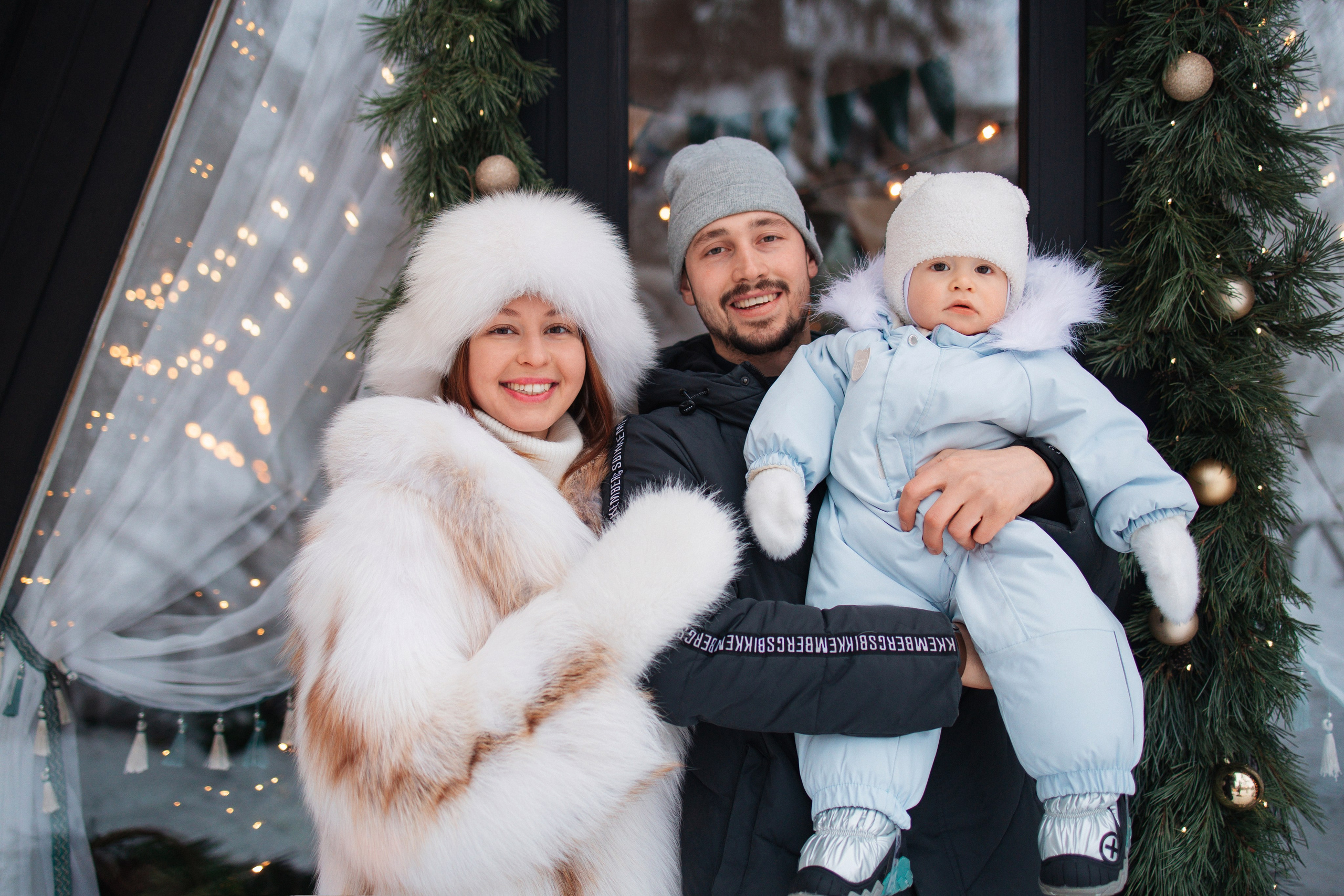 Ксения, Владимир, Леон, Шале в лесу. Семейный фотограф в Москве Марина Петра