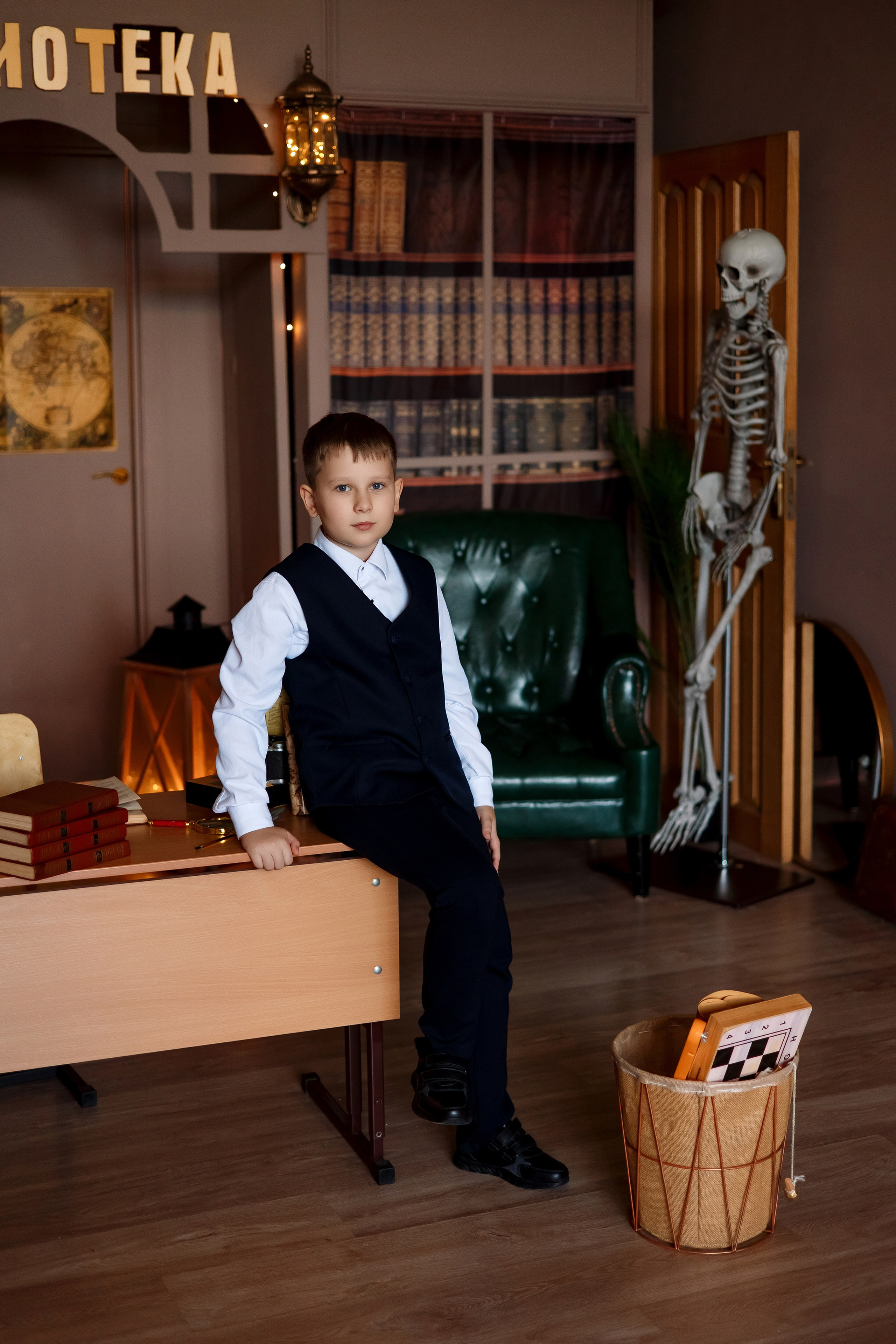 4 класс фотосессия в фотостудии. Фотограф Любовь Корниенко, Примоский край