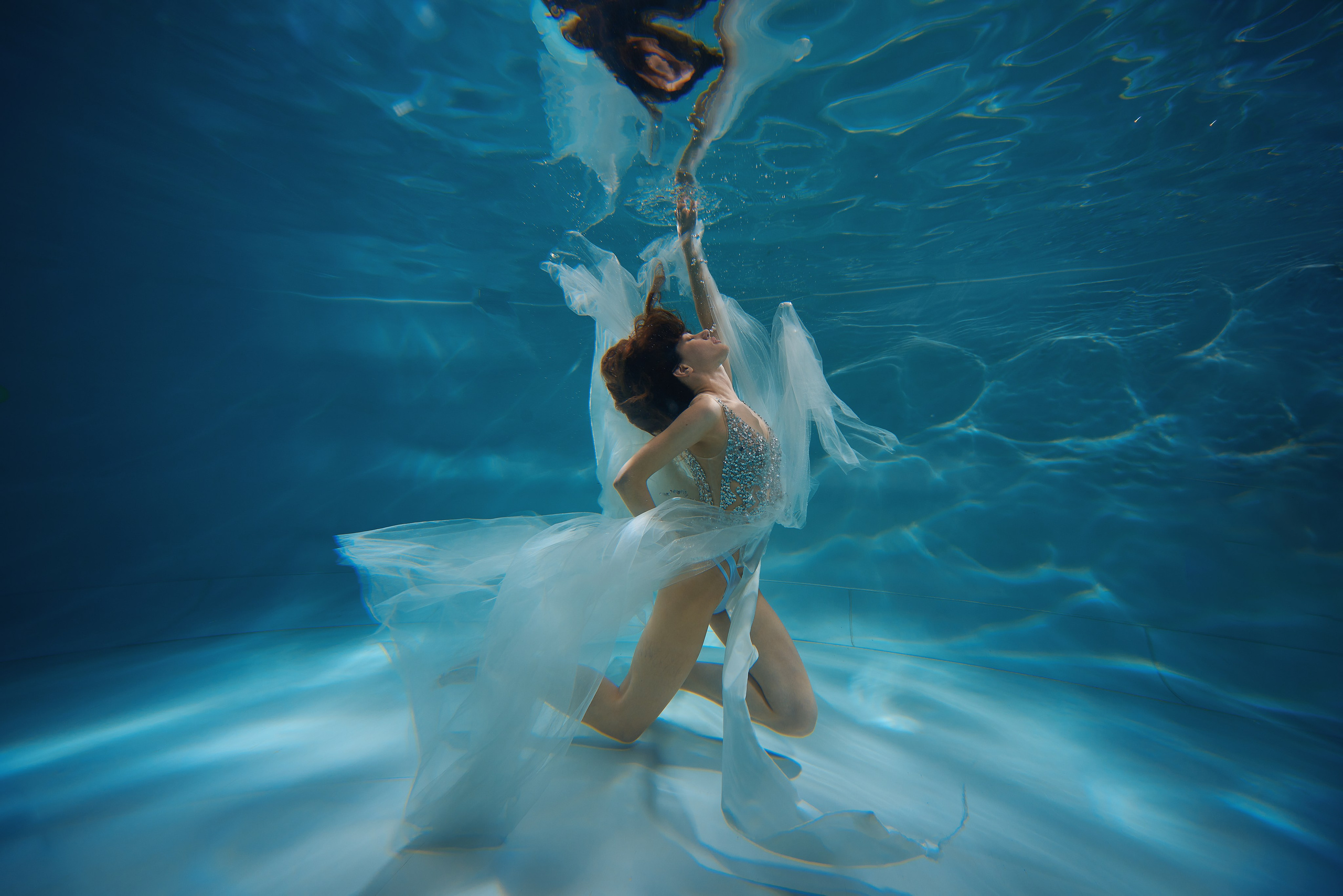 Подводная фотосессия в специальной фотостудии. Алексей Романов фотограф Санкт-Петербург, фотокурсы, фотошкола