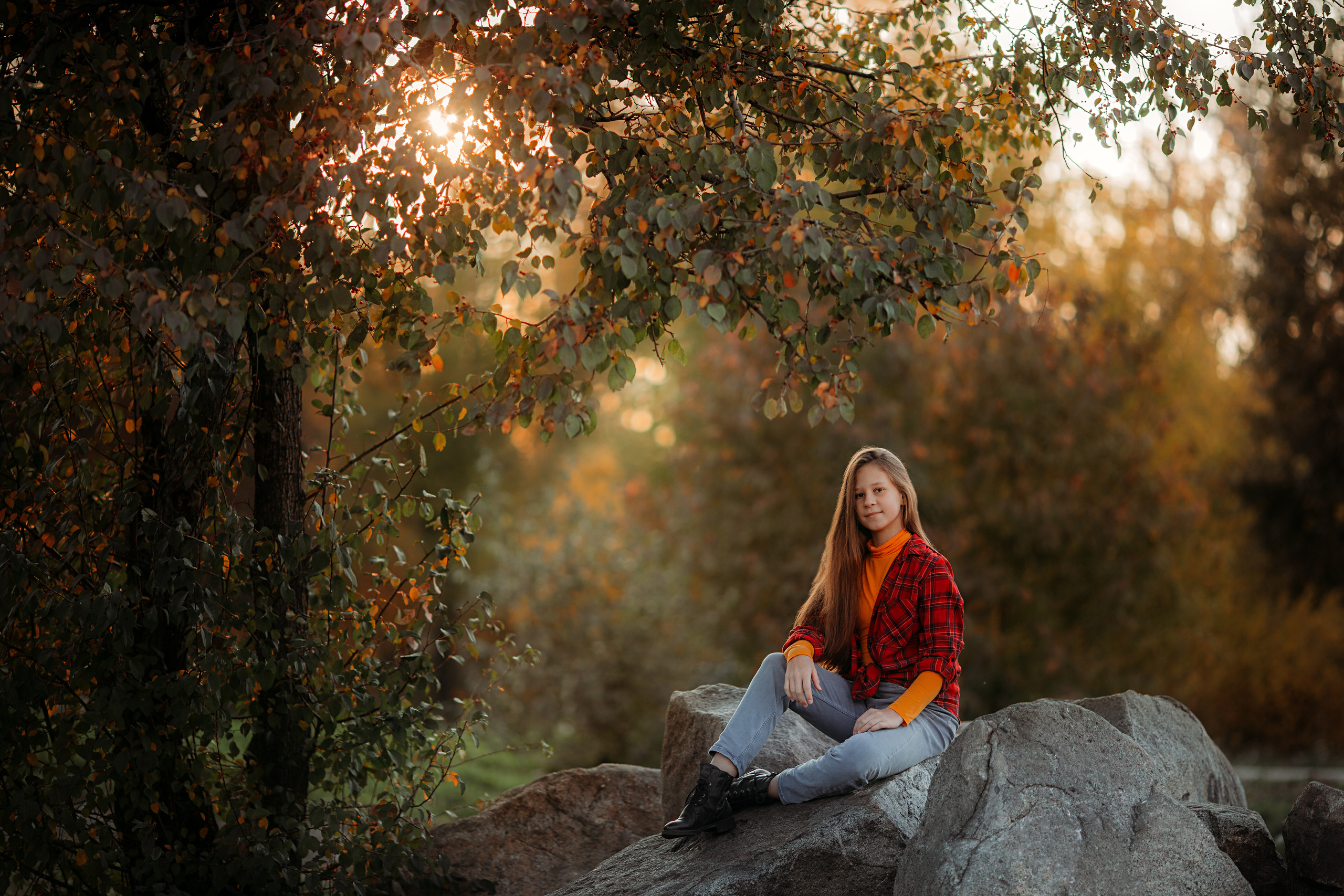 Осенние фотопрогулки. Семейный и репортажный фотограф в Иркутске Людмила Лиханская