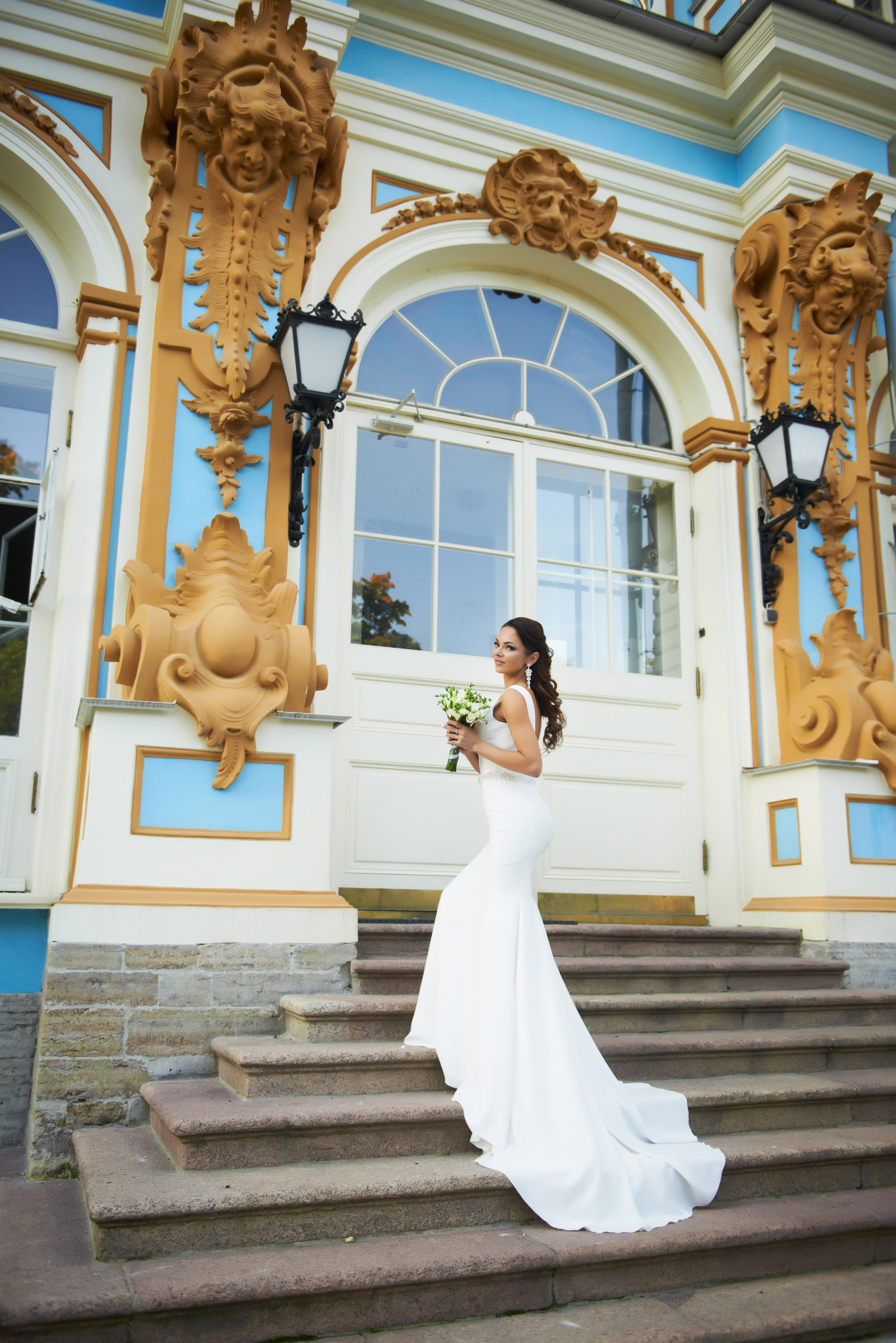 Максим и Наталья (свадебная фотосессия в Пушкине в Екатерининском парке). Портретный, семейный и свадебный фотограф в Санкт-Петербурге и в Пушкине Ширяев Денис