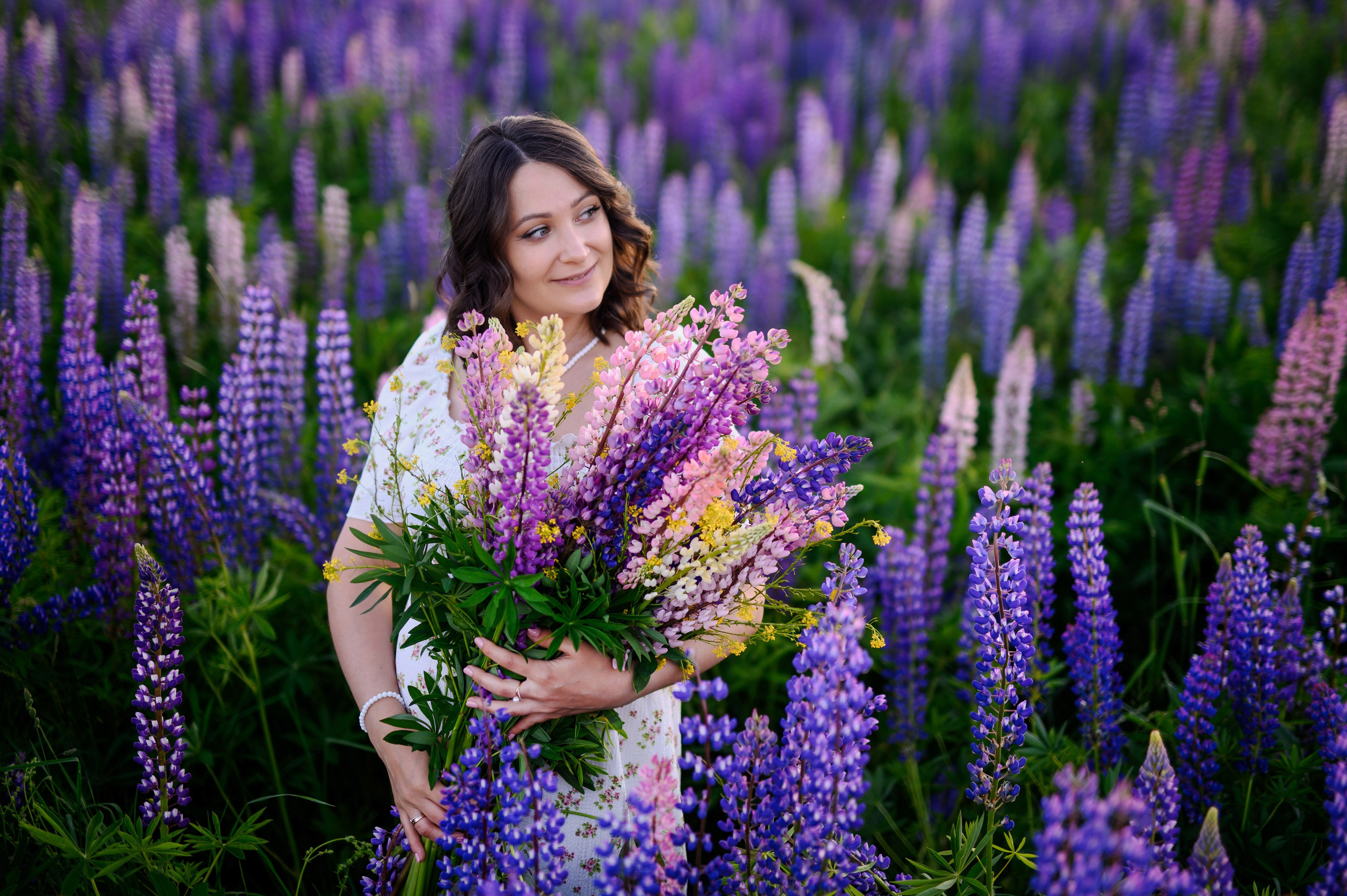 Люпиновое счастье. Портретный, семейный и свадебный фотограф в Санкт-Петербурге и в Пушкине Ширяев Денис
