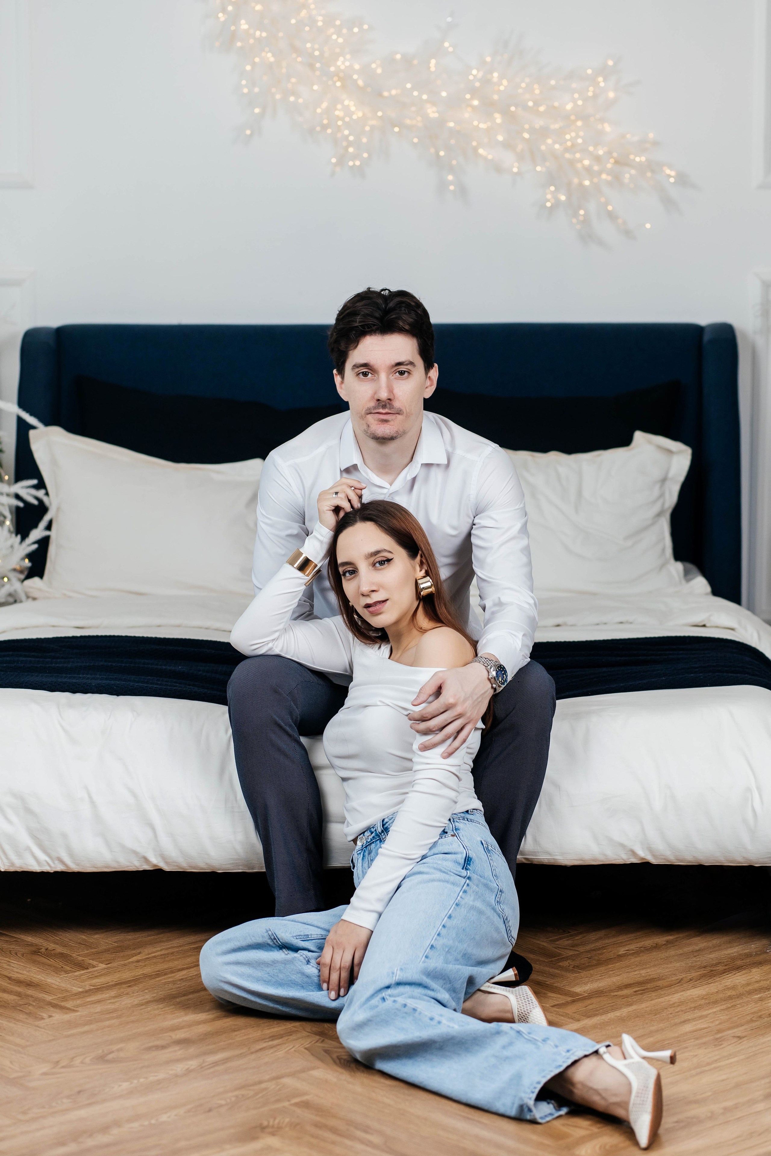 Семейная фотосессия большой семьи НГ 2026. Женский фотограф в Оренбурге Ирина Заводчикова