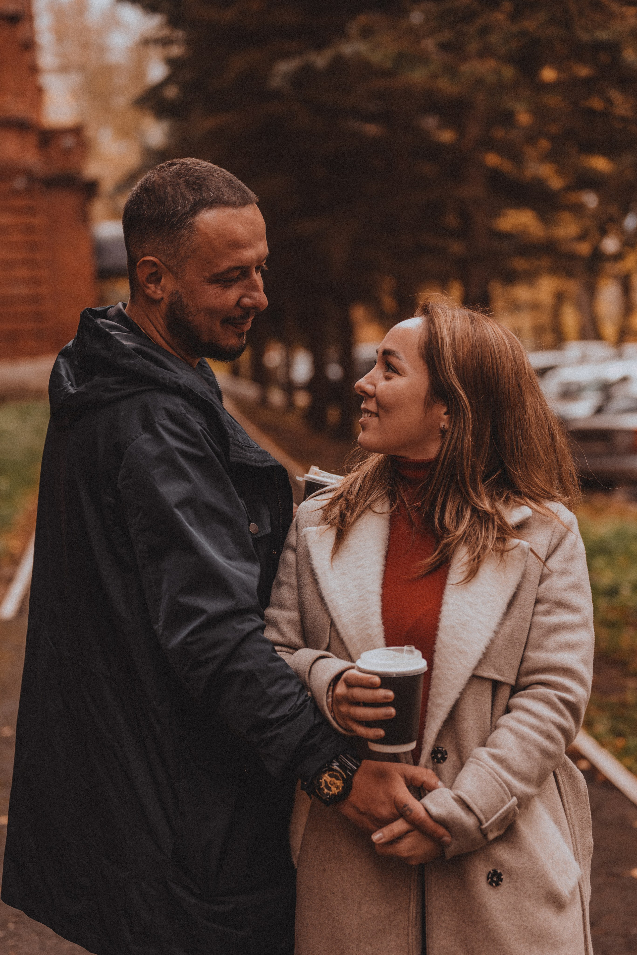 Под дождем. Павел и Виктория. Фотограф Кристина Пархоменко