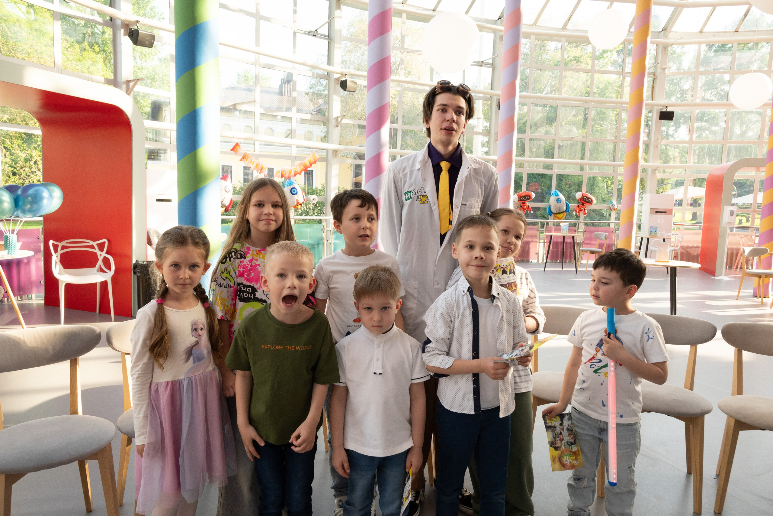 Детские дни рождения. Фотограф мероприятий в Москве