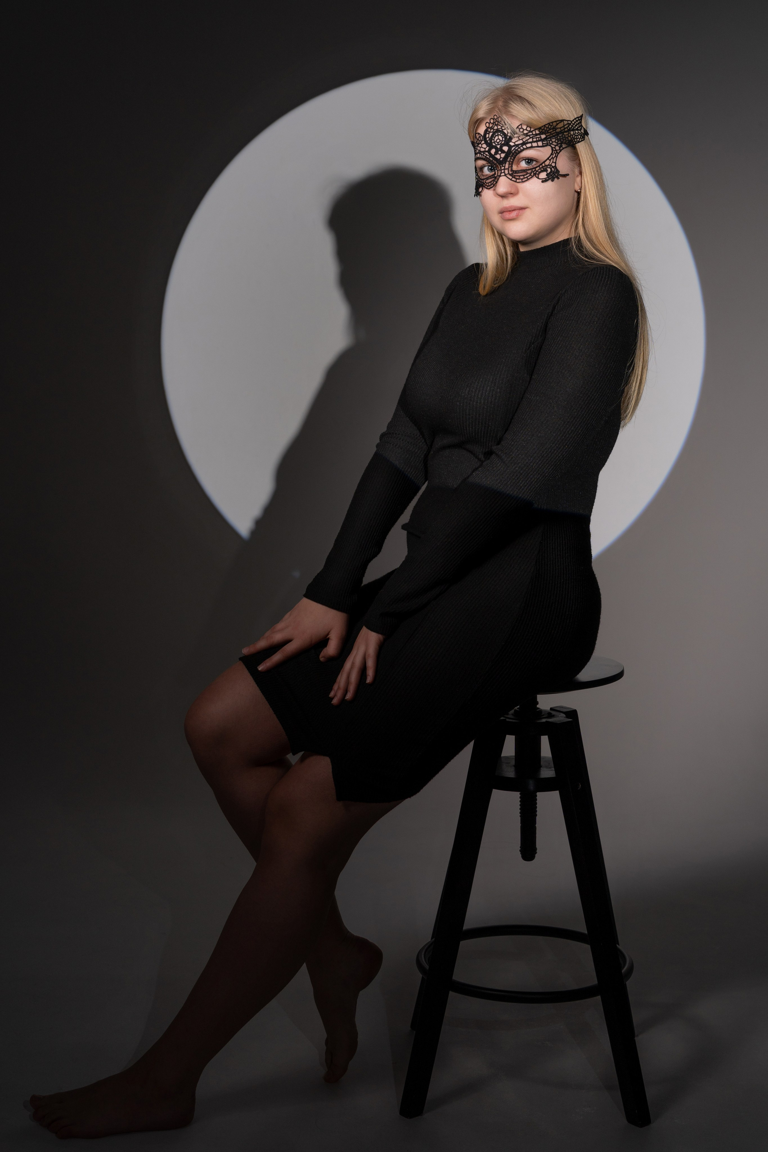 Циклорама, маски Габо. Профессиональный фотограф Ковалева Олеся