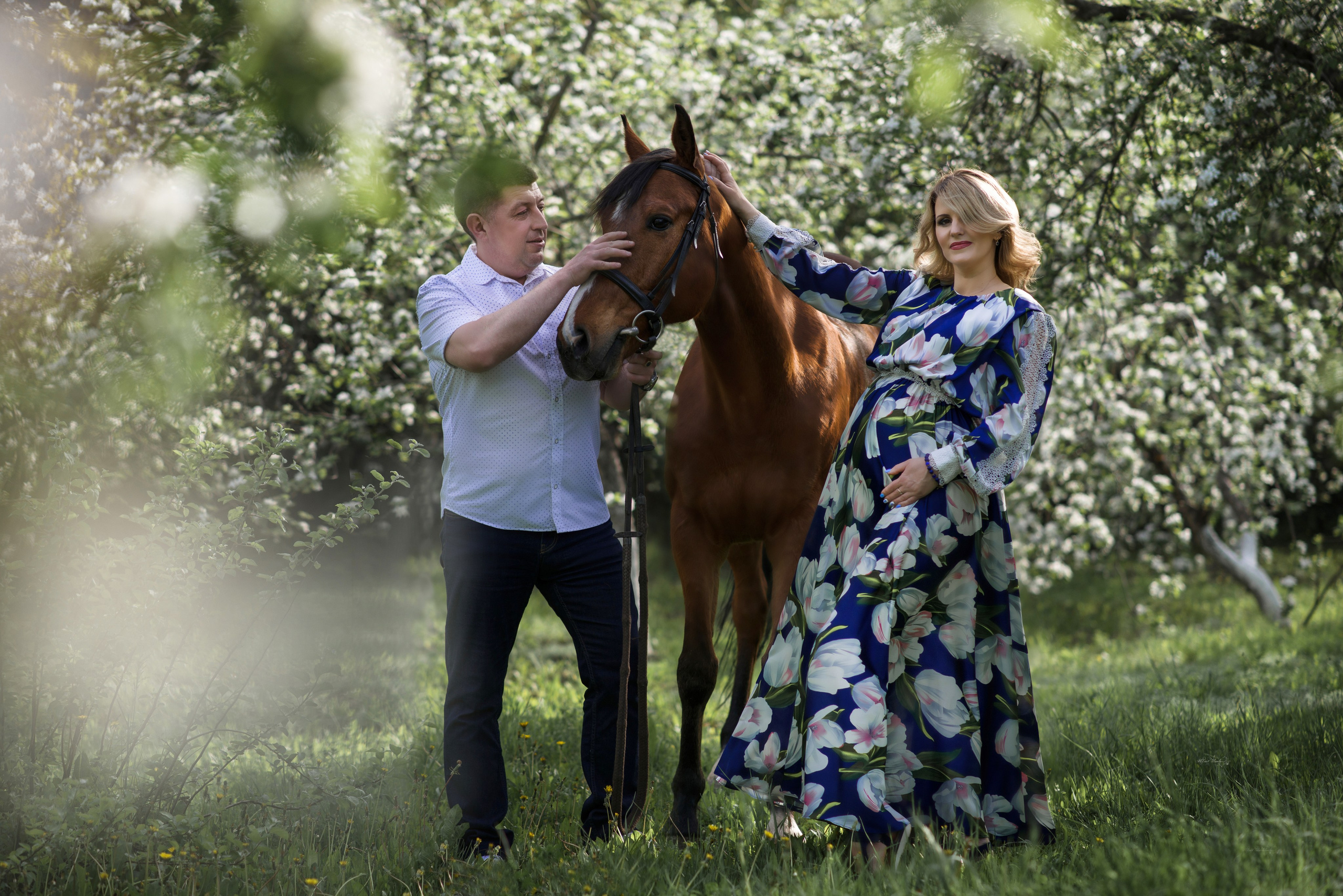 Беременность. Конный фотограф в Саратове Юлия Иванова