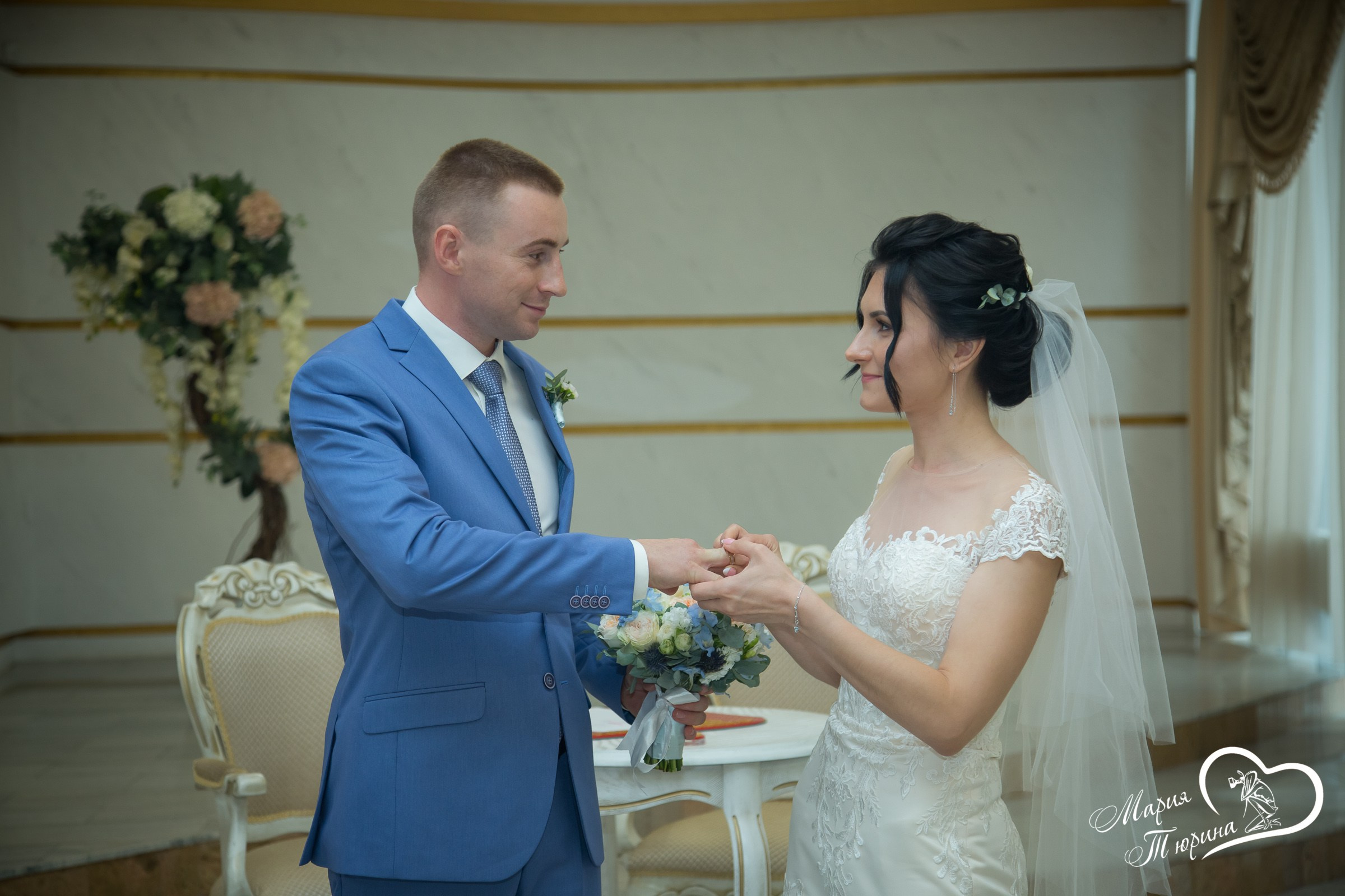 Регистрация брака. Свадебная фотосъёмка в Москве, Туле