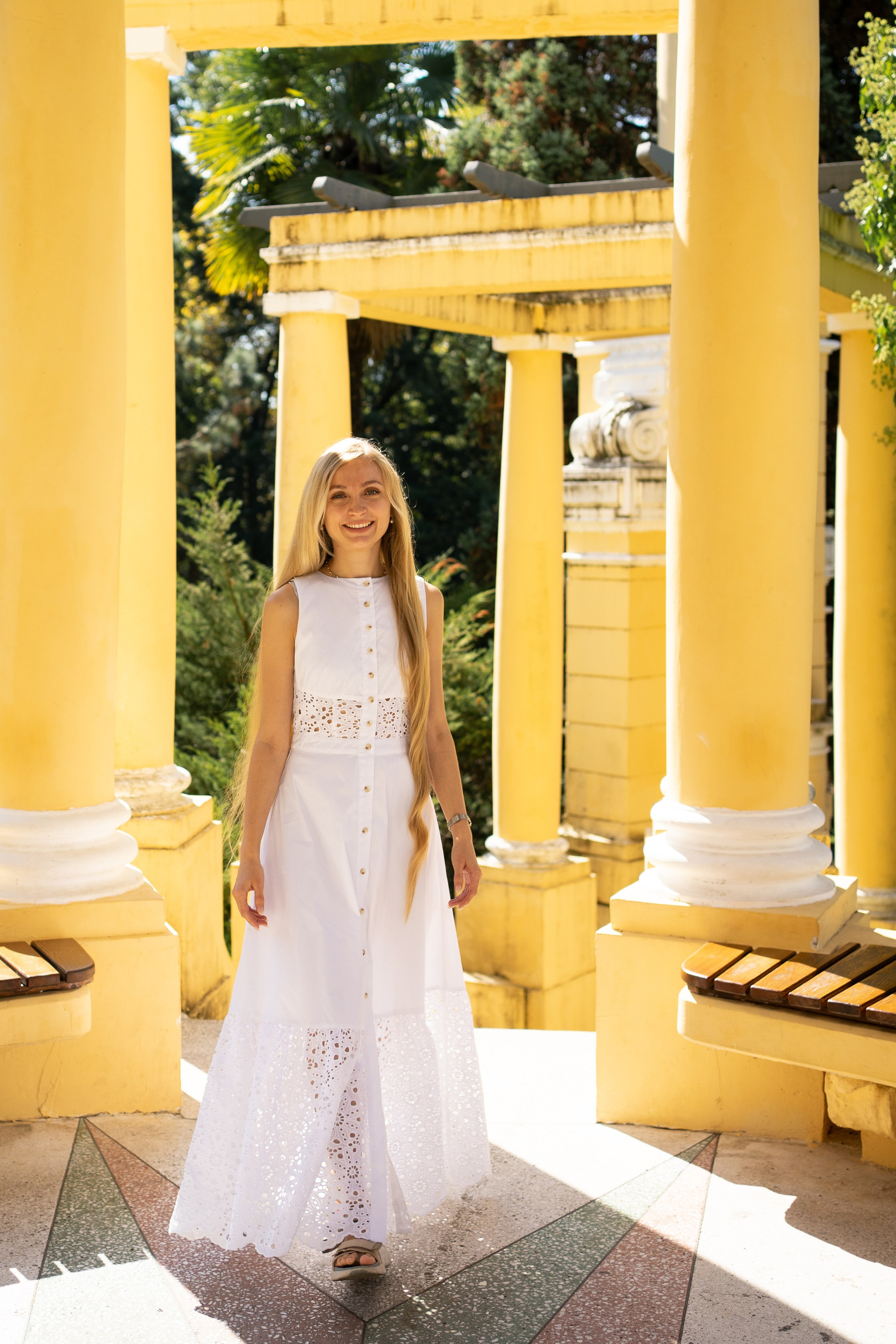 Фотосессия в дендрарии. Фотограф в Сочи Тиунова Маргарита и Тиунов Евгений