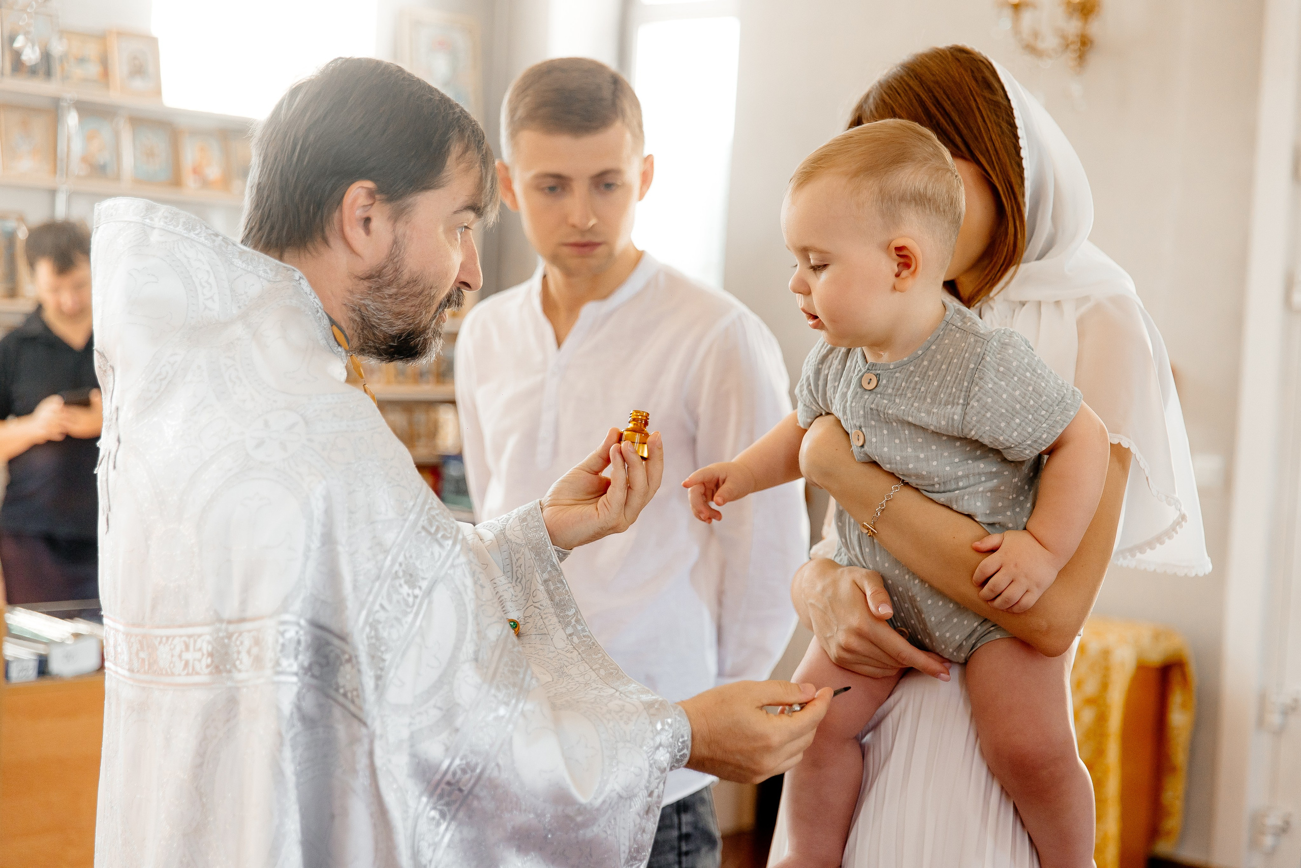 Крещение. Город Кропоткин. Церковь Петра и Павла. Свадебный фотограф Кропоткин Краснодар