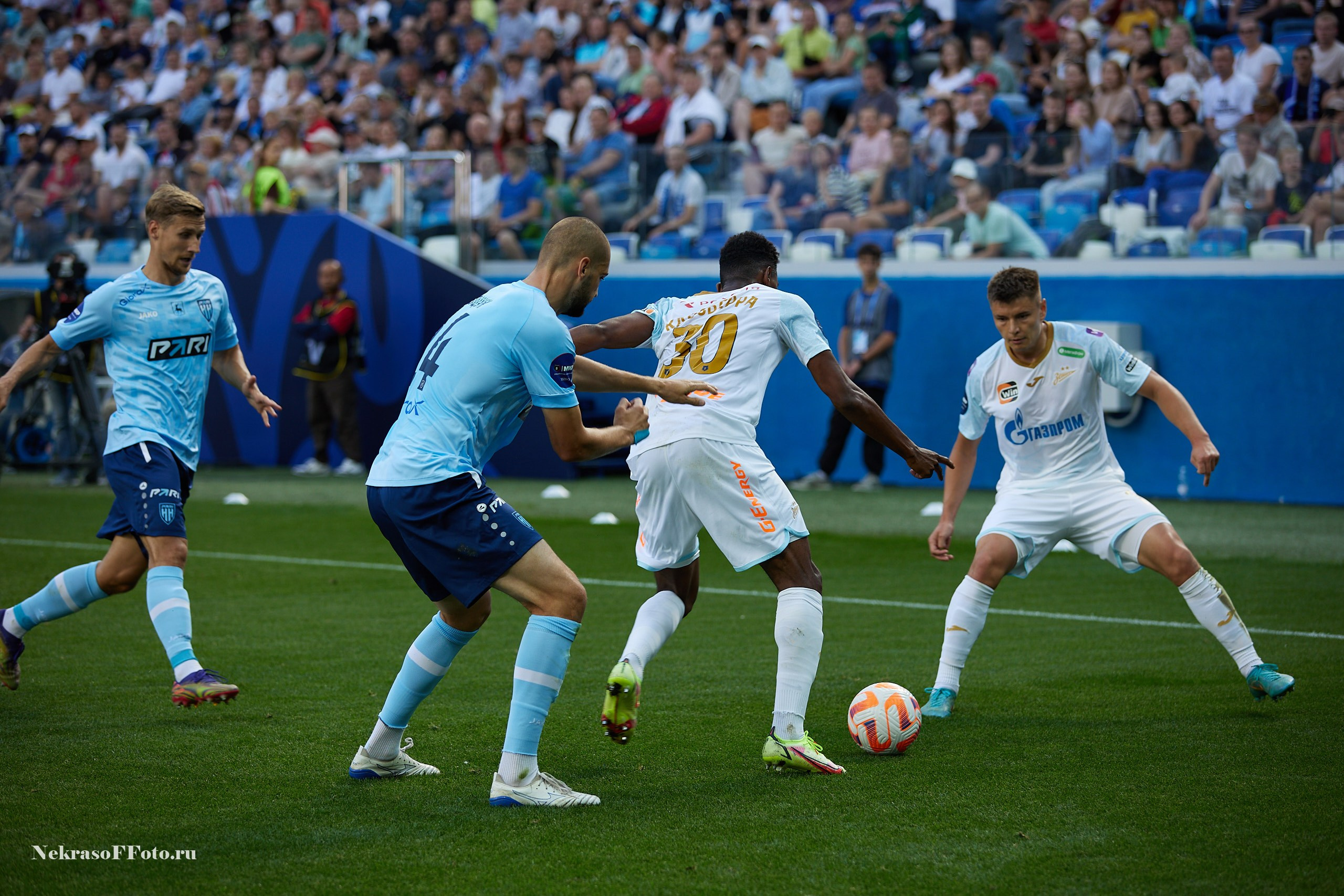 РПЛ ФК Зенит — ФК Пари НН. Спортивный фотограф Некрасов Денис