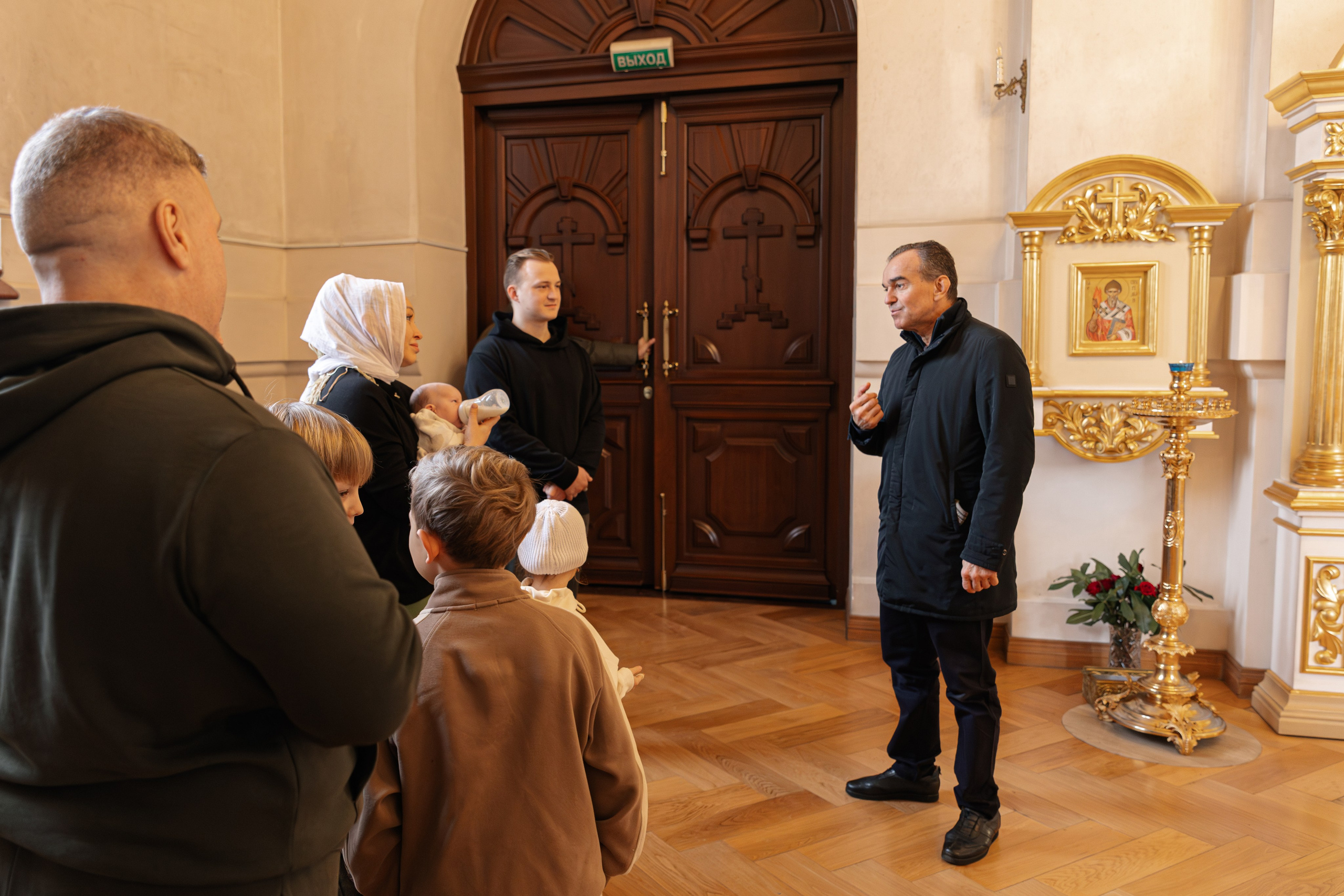 Крещение в Свято-Екатерининском кафедральном соборе. Свадебный фотограф и видеограф Краснодар, Ростов, Сочи, Новороссийск