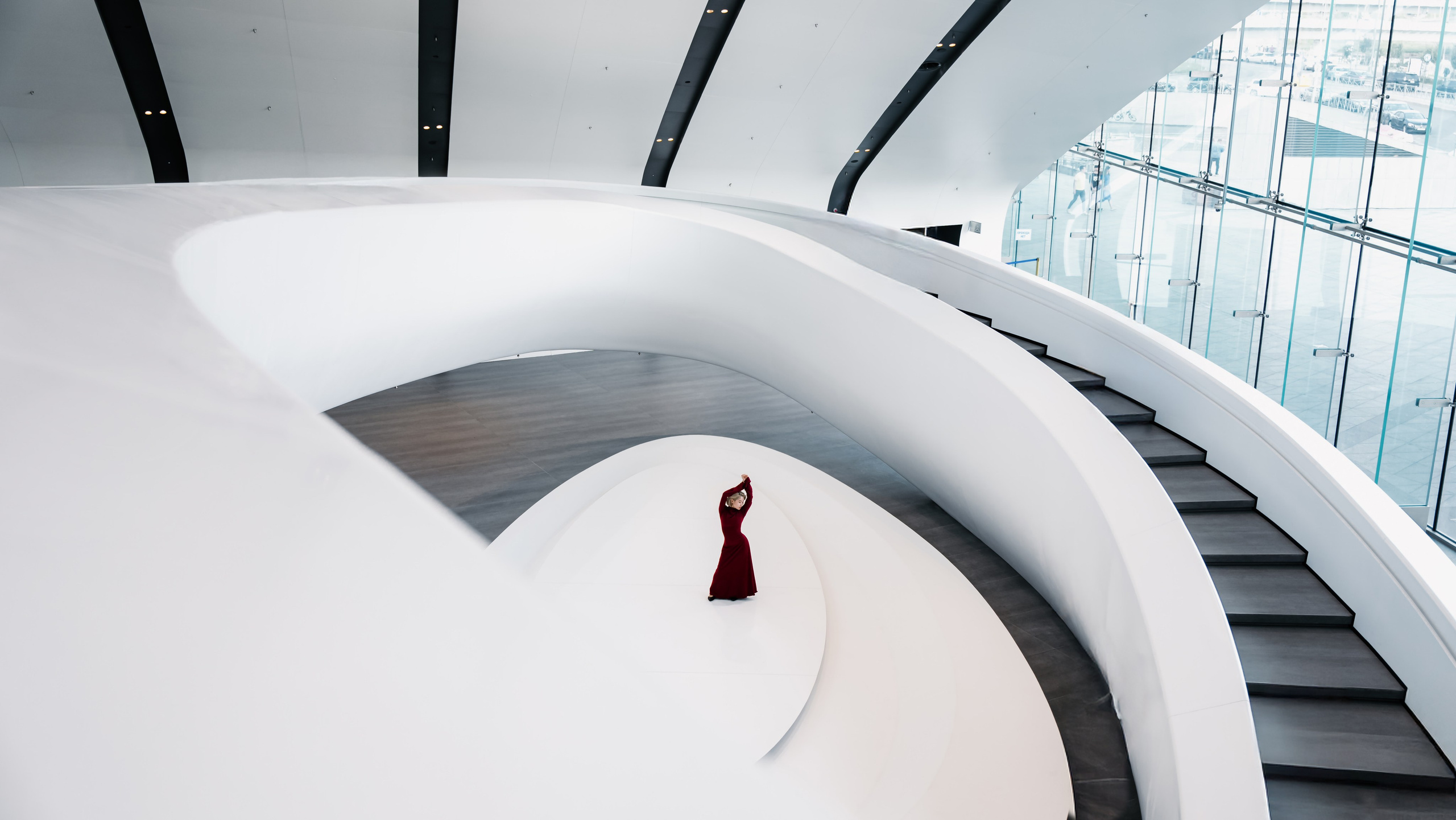 Ким Ирина. Лахта центр. Портретный фотограф в Санкт-Петербурге Дмитриева Наталия