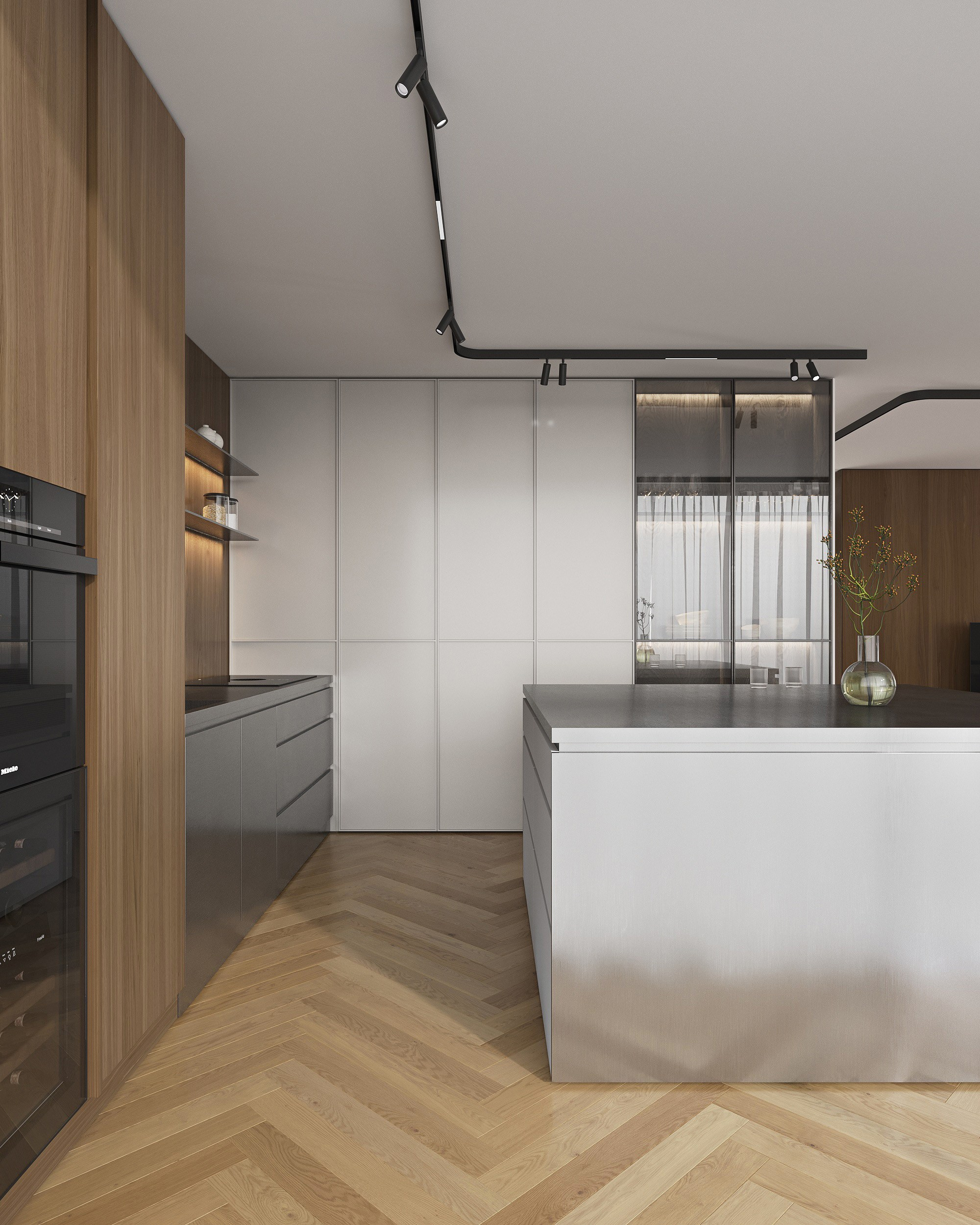 Apartment 'G'. Interior visualization