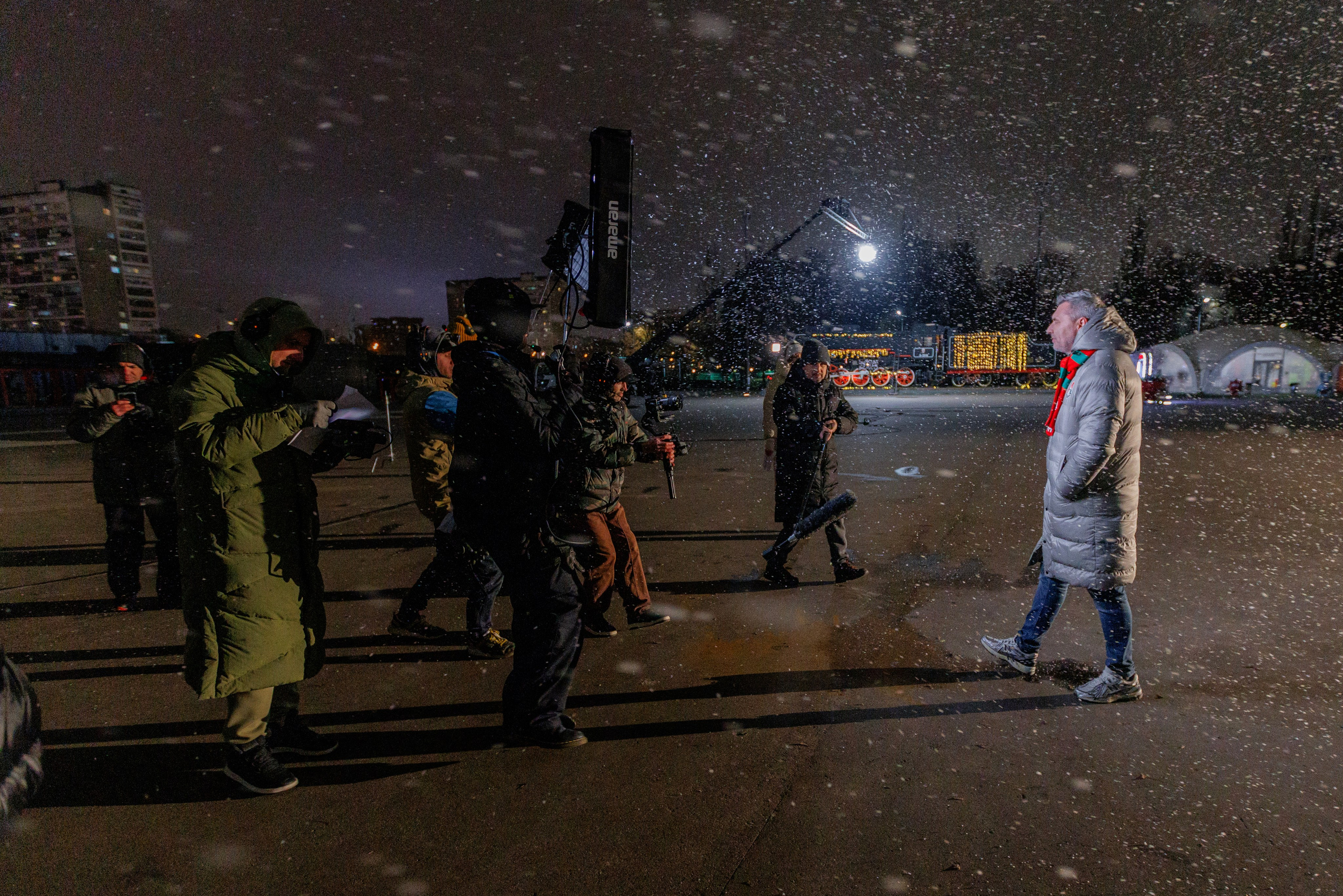 БЭКСТЕЙДЖ СЪËМОК РОЛИКА ДЛЯ ФК ЛОКОМОТИВ. Artem Zenin Photography