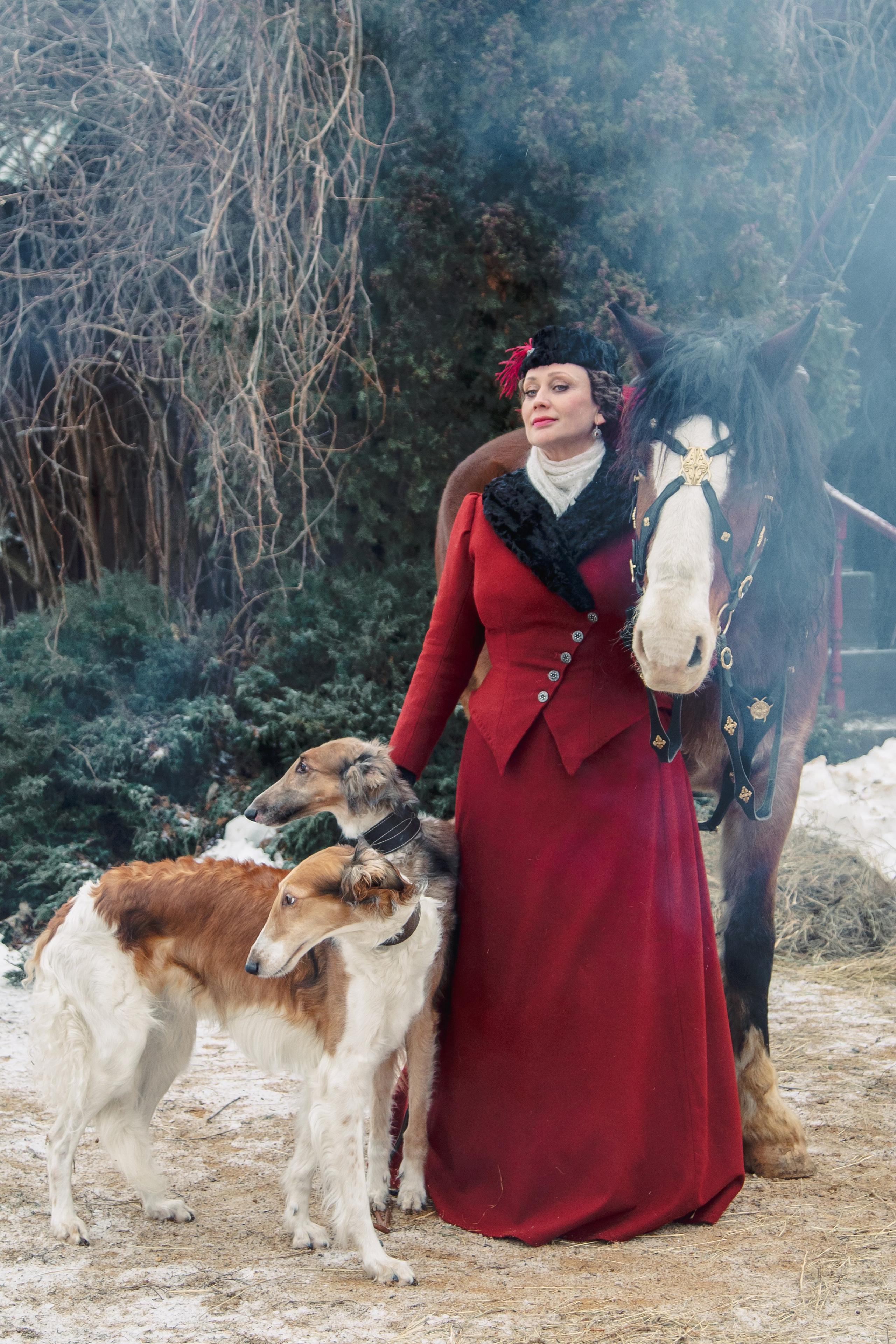 Конно-псовые охоты. Балетный фотограф в Москве Галина Молчанова