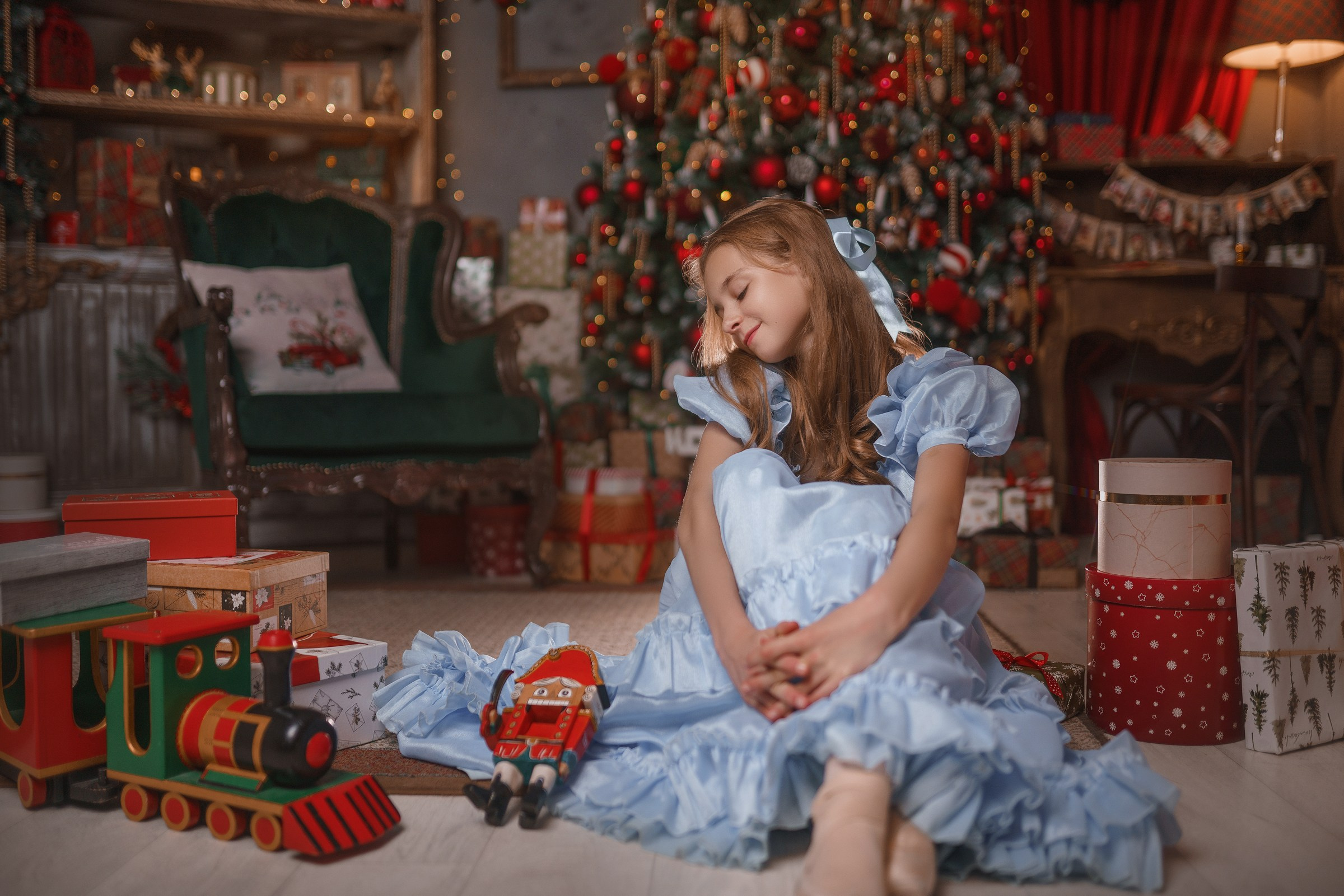 Новогодние съемки. Фотограф Надя Заручевская