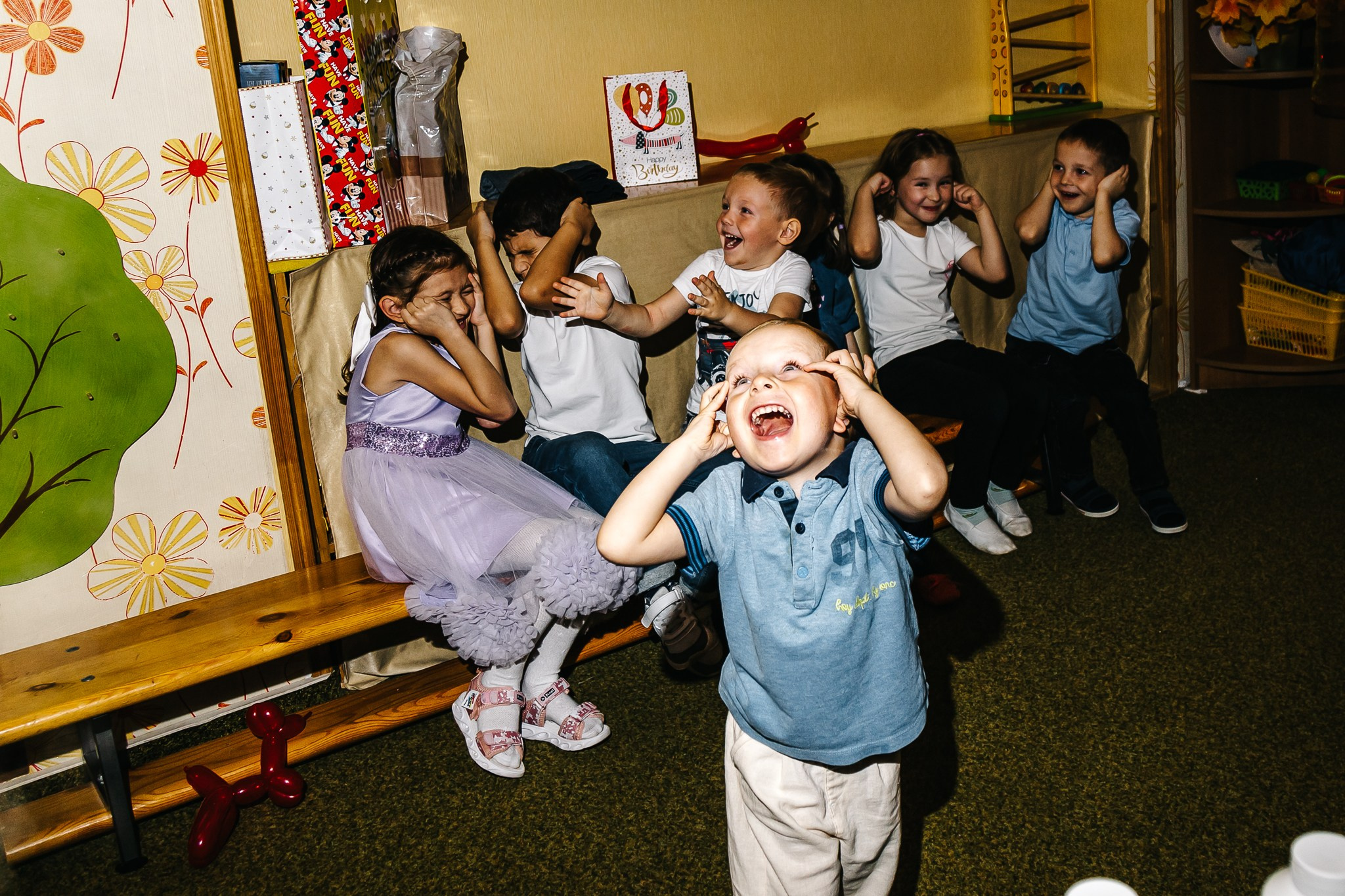 Маленький весельчак. Репортажный и семейный фотограф в Москве