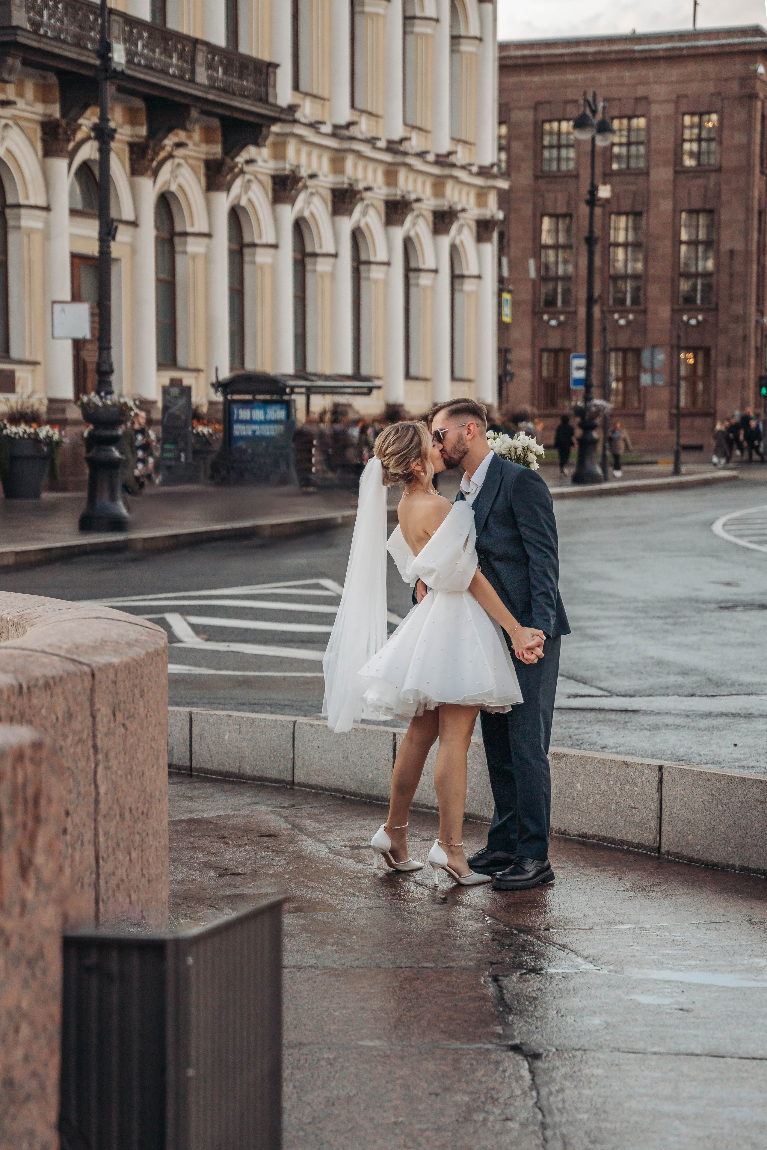 Катя & Леша (классический маршрут и Второй дворец. Свадебный фотограф в Санкт-Петербурге Якутович Екатерина