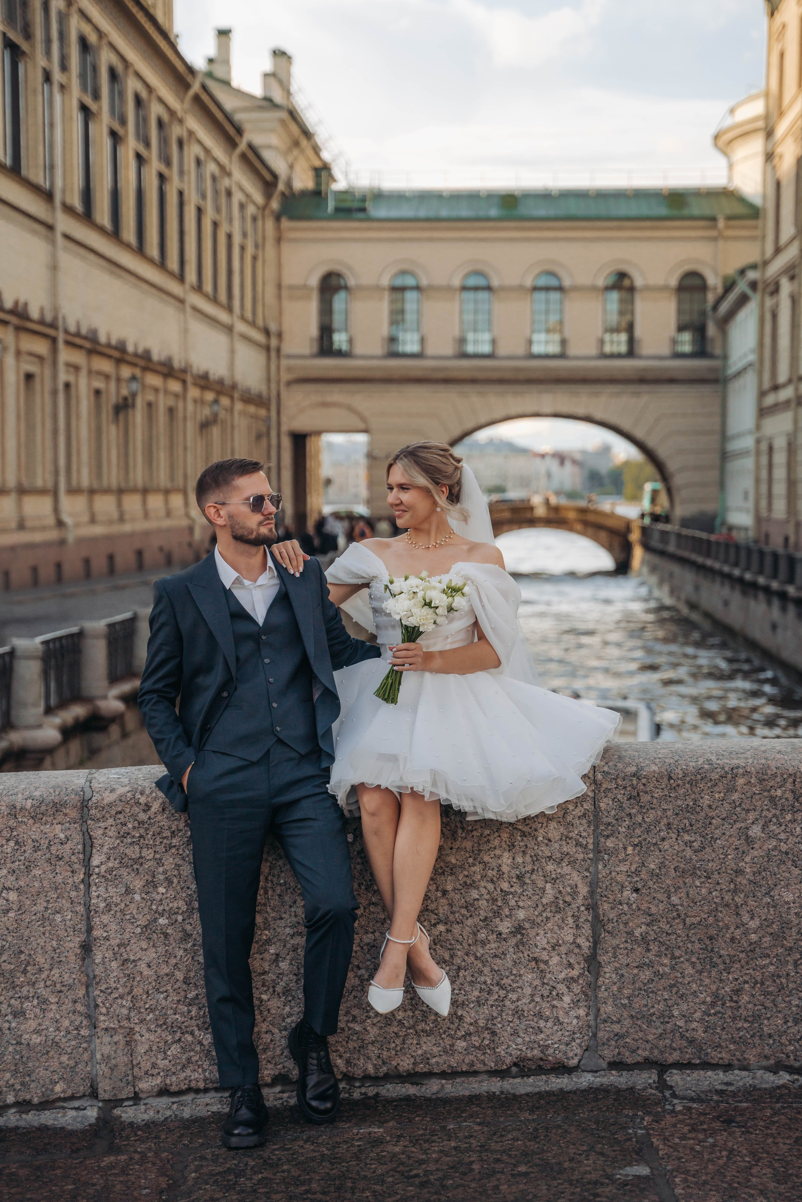 Катя & Леша (классический маршрут и Второй дворец. Свадебный фотограф в Санкт-Петербурге Якутович Екатерина
