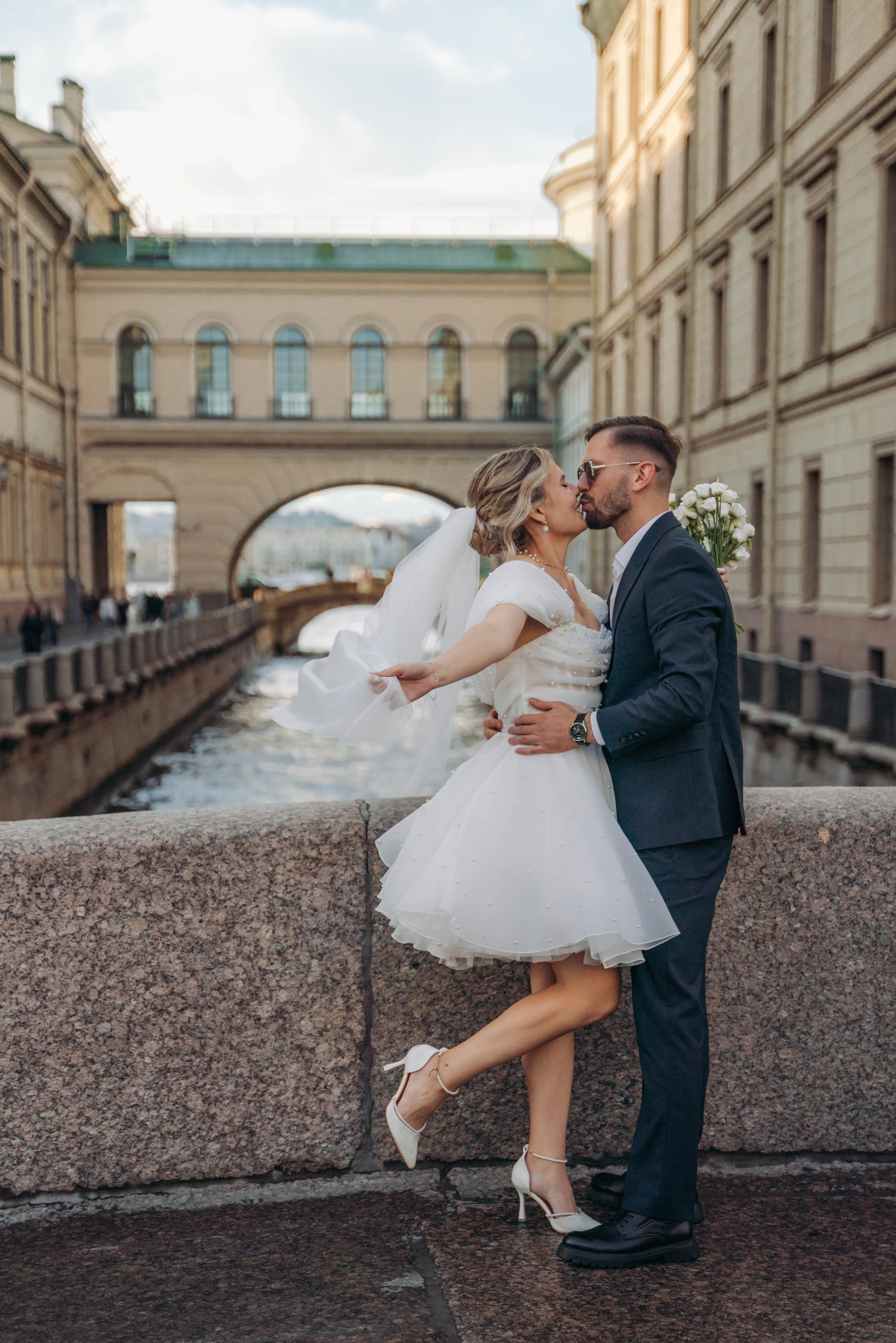 Катя & Леша (классический маршрут и Второй дворец. Свадебный фотограф в Санкт-Петербурге Якутович Екатерина