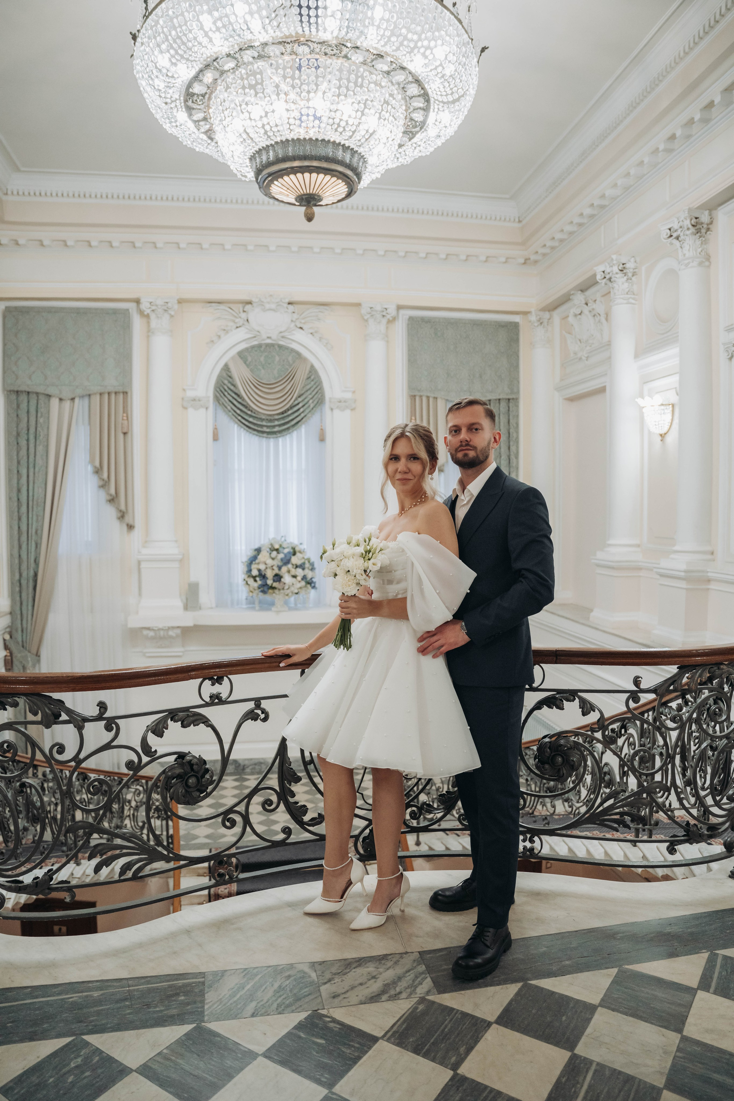 Катя & Леша (классический маршрут и Второй дворец. Свадебный фотограф в Санкт-Петербурге Якутович Екатерина