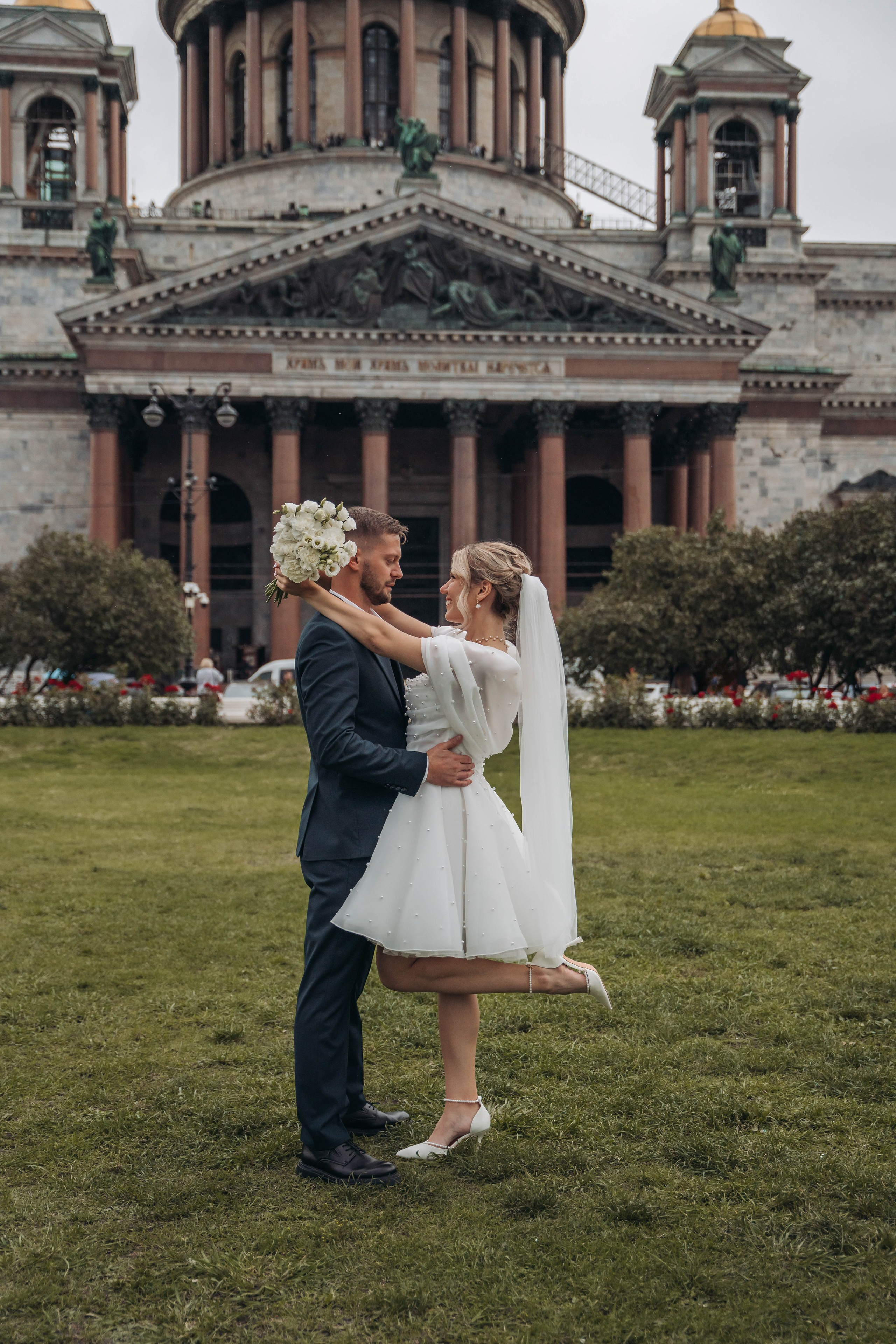 Катя & Леша (классический маршрут и Второй дворец. Свадебный фотограф в Санкт-Петербурге Якутович Екатерина