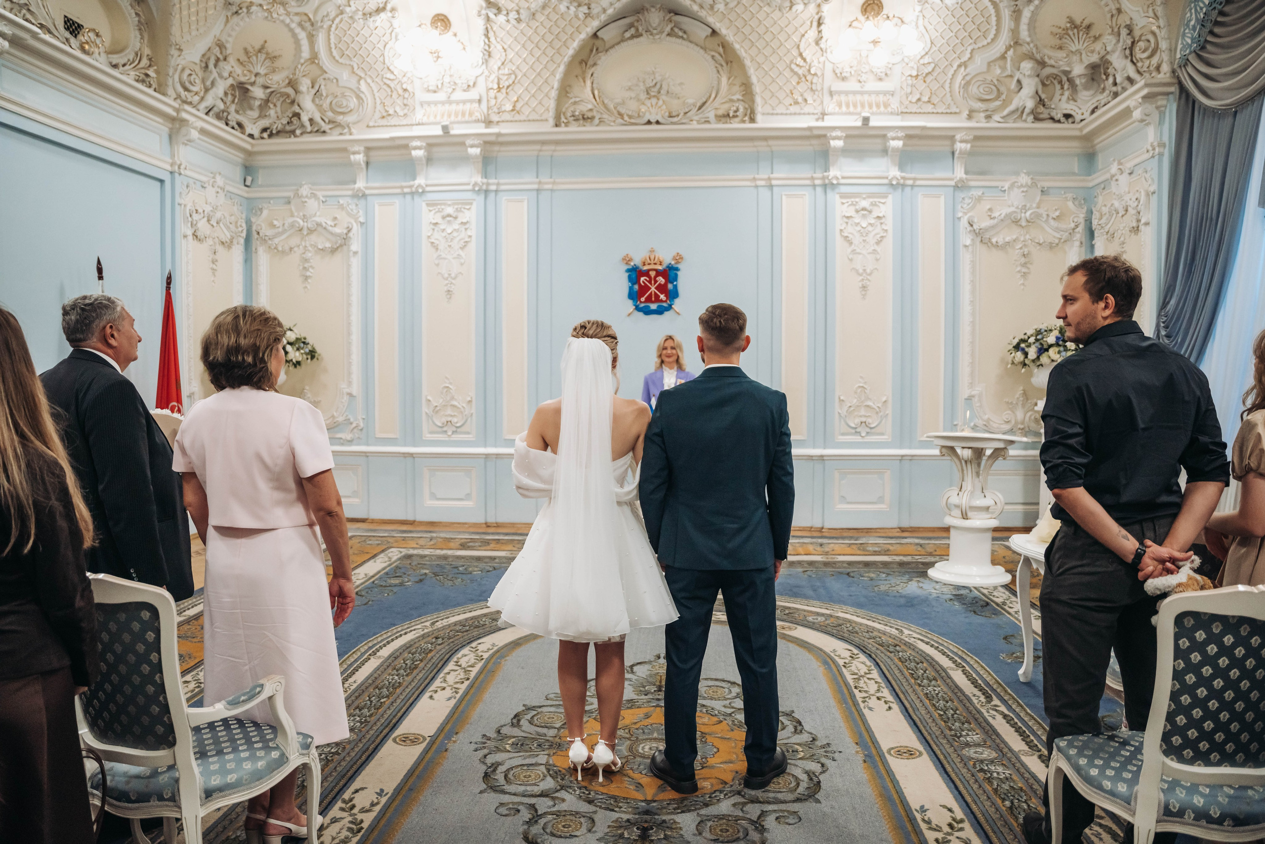 Катя & Леша (классический маршрут и Второй дворец. Свадебный фотограф в Санкт-Петербурге Якутович Екатерина