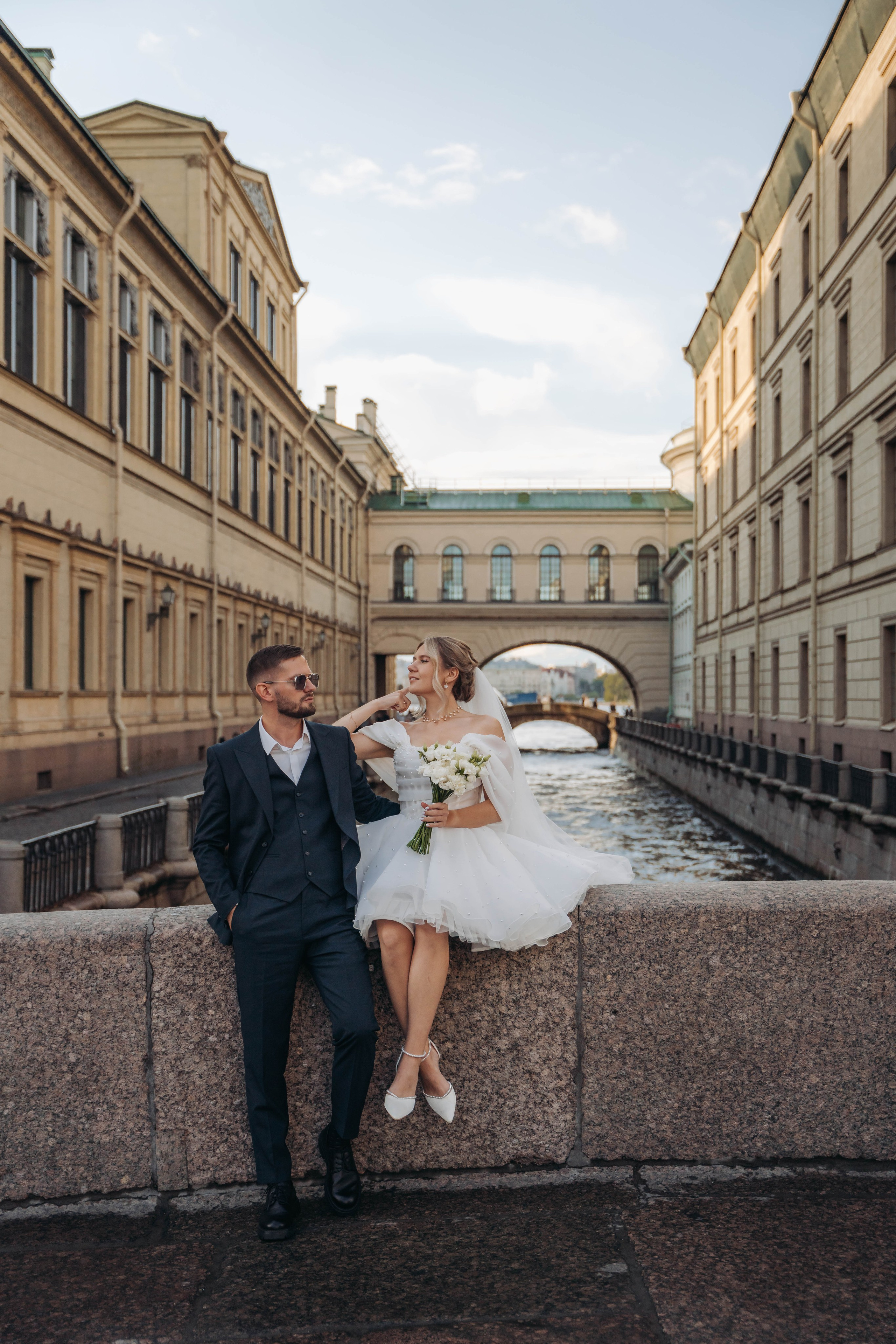 Катя & Леша (классический маршрут и Второй дворец. Свадебный фотограф в Санкт-Петербурге Якутович Екатерина