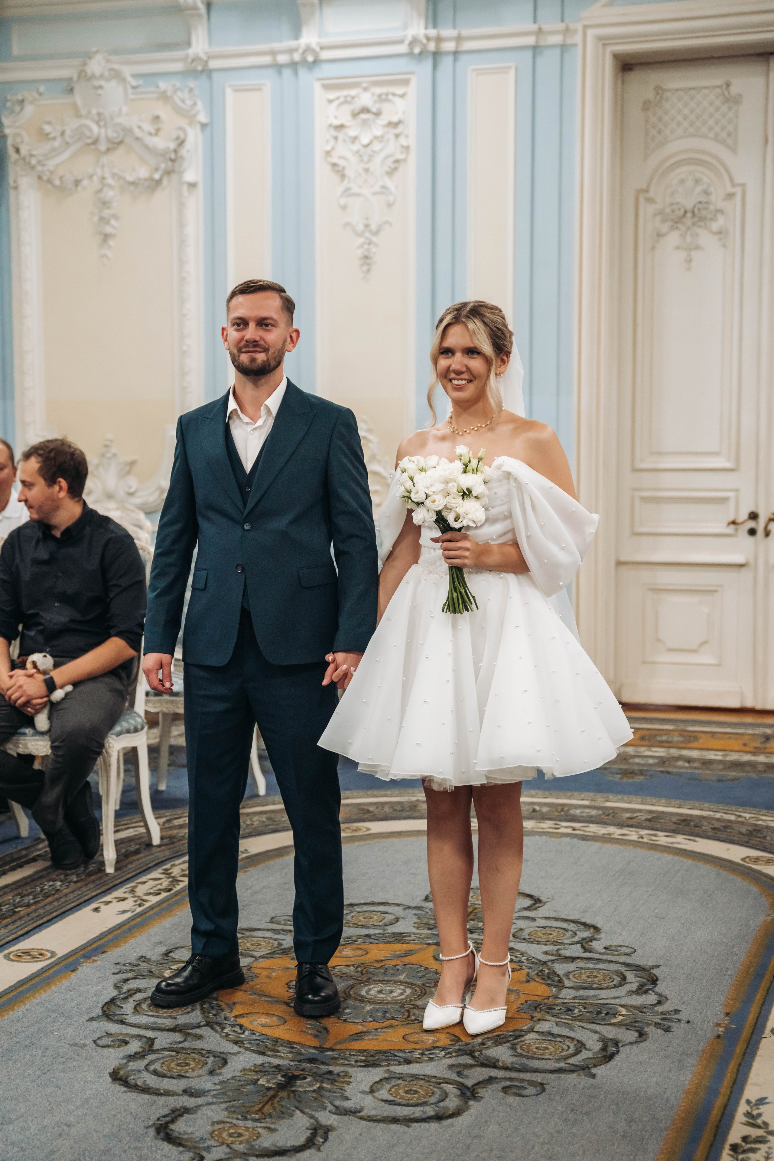 Катя & Леша (классический маршрут и Второй дворец. Свадебный фотограф в Санкт-Петербурге Якутович Екатерина