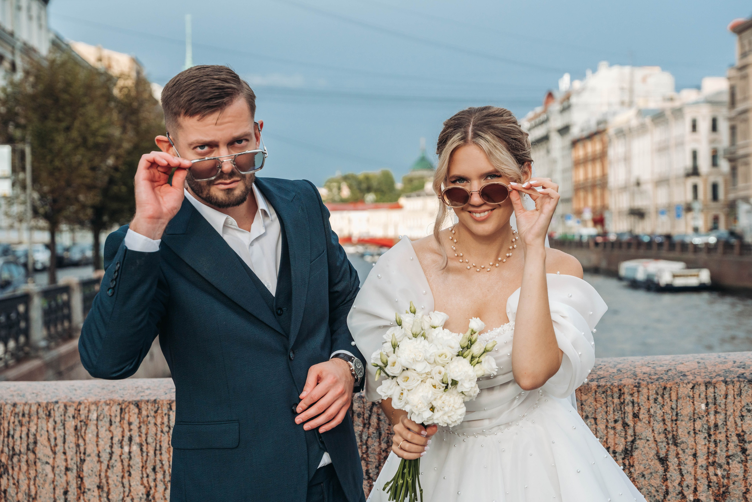 Катя & Леша (классический маршрут и Второй дворец. Свадебный фотограф в Санкт-Петербурге Якутович Екатерина