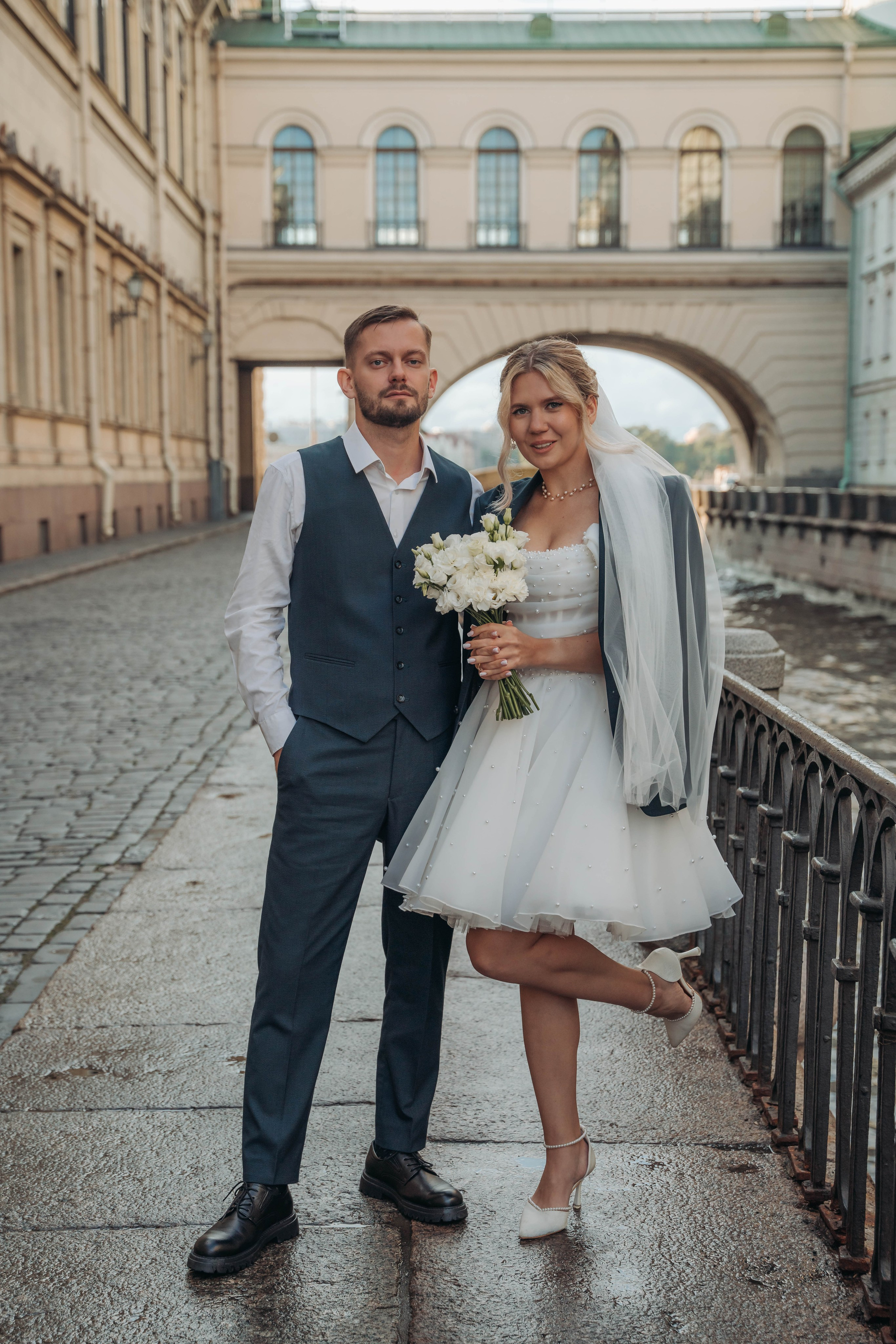 Катя & Леша (классический маршрут и Второй дворец. Свадебный фотограф в Санкт-Петербурге Якутович Екатерина