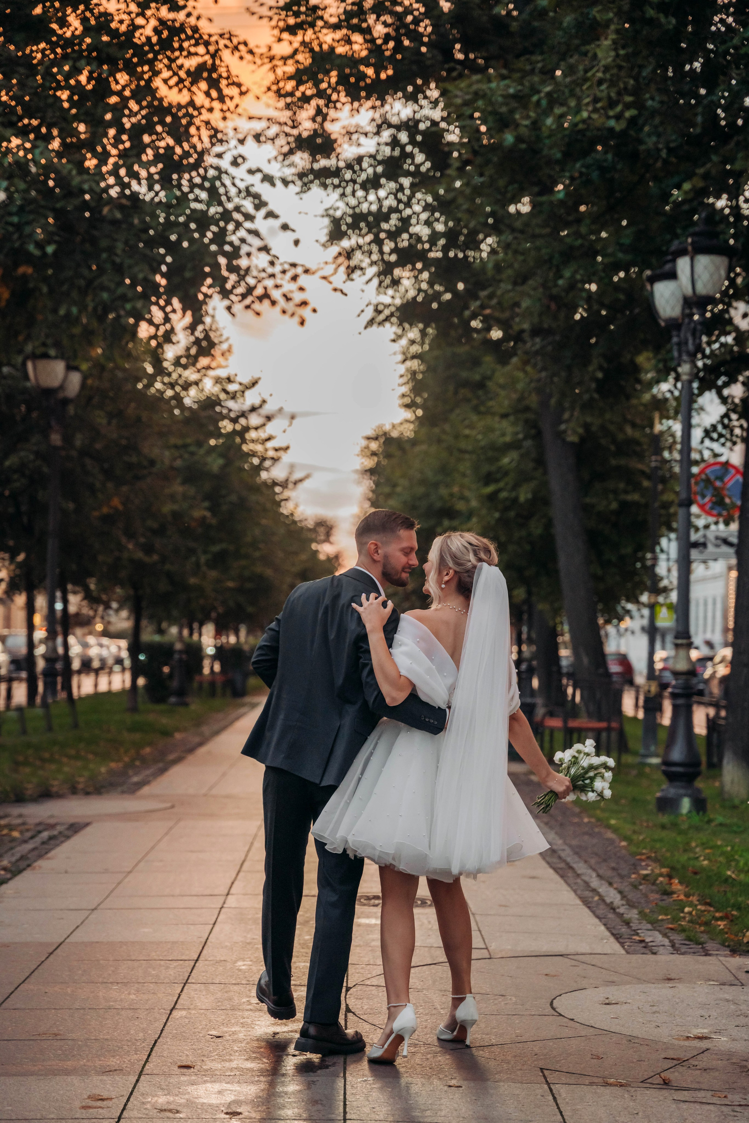 Катя & Леша (классический маршрут и Второй дворец. Свадебный фотограф в Санкт-Петербурге Якутович Екатерина