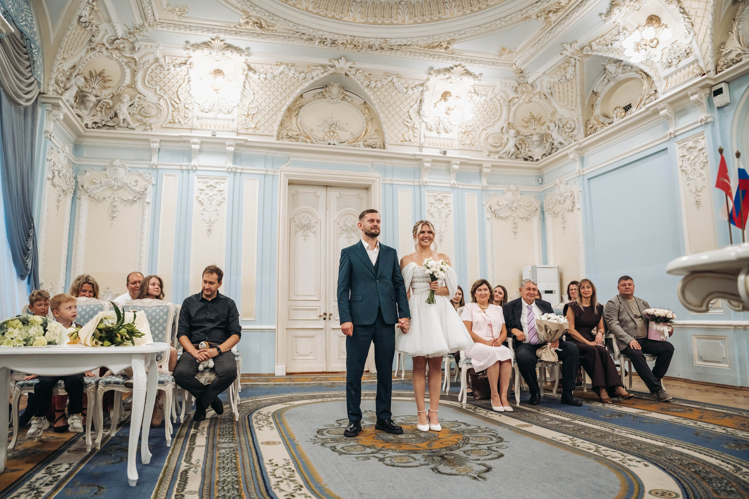 Катя & Леша (классический маршрут и Второй дворец. Свадебный фотограф в Санкт-Петербурге Якутович Екатерина