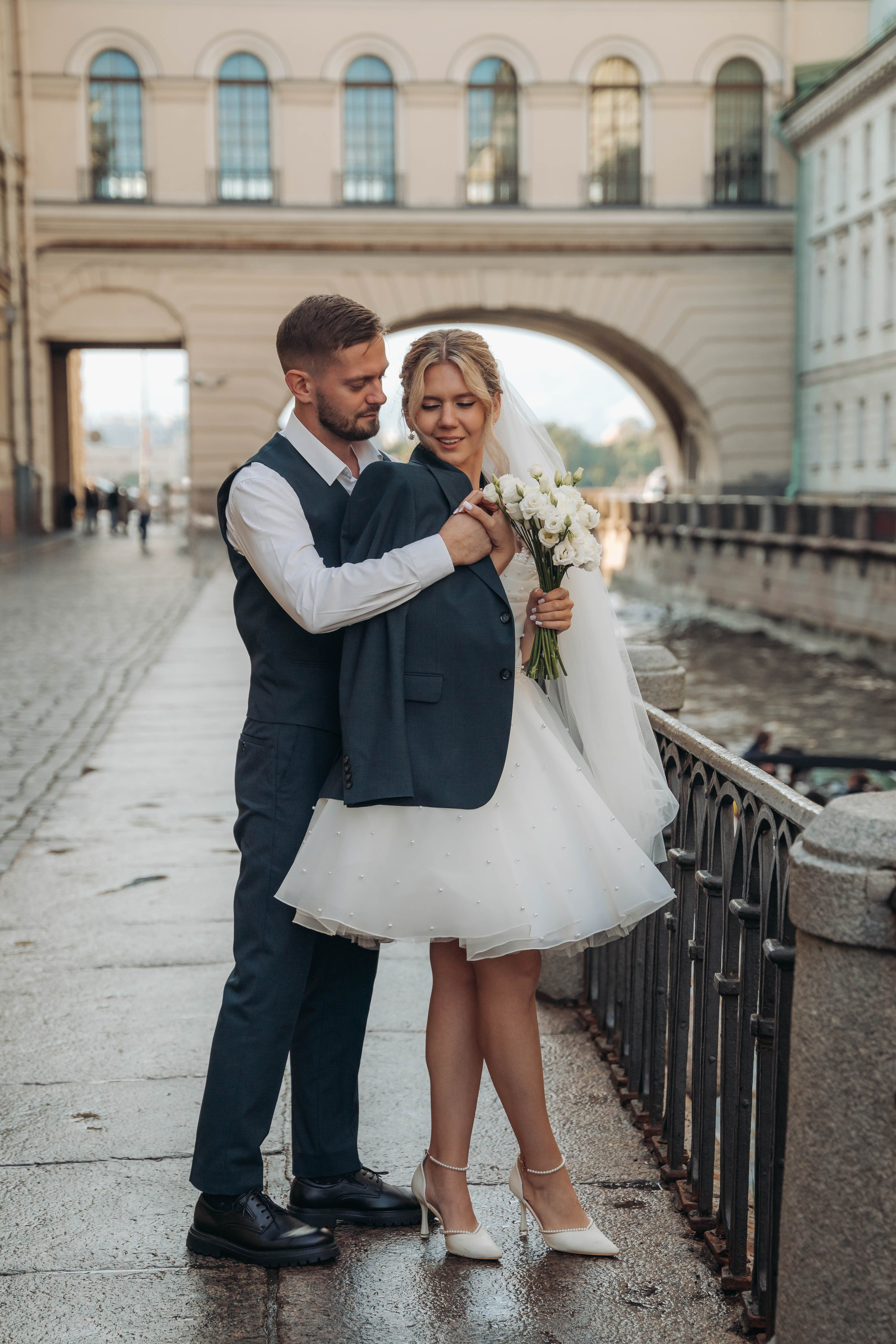 Катя & Леша (классический маршрут и Второй дворец. Свадебный фотограф в Санкт-Петербурге Якутович Екатерина