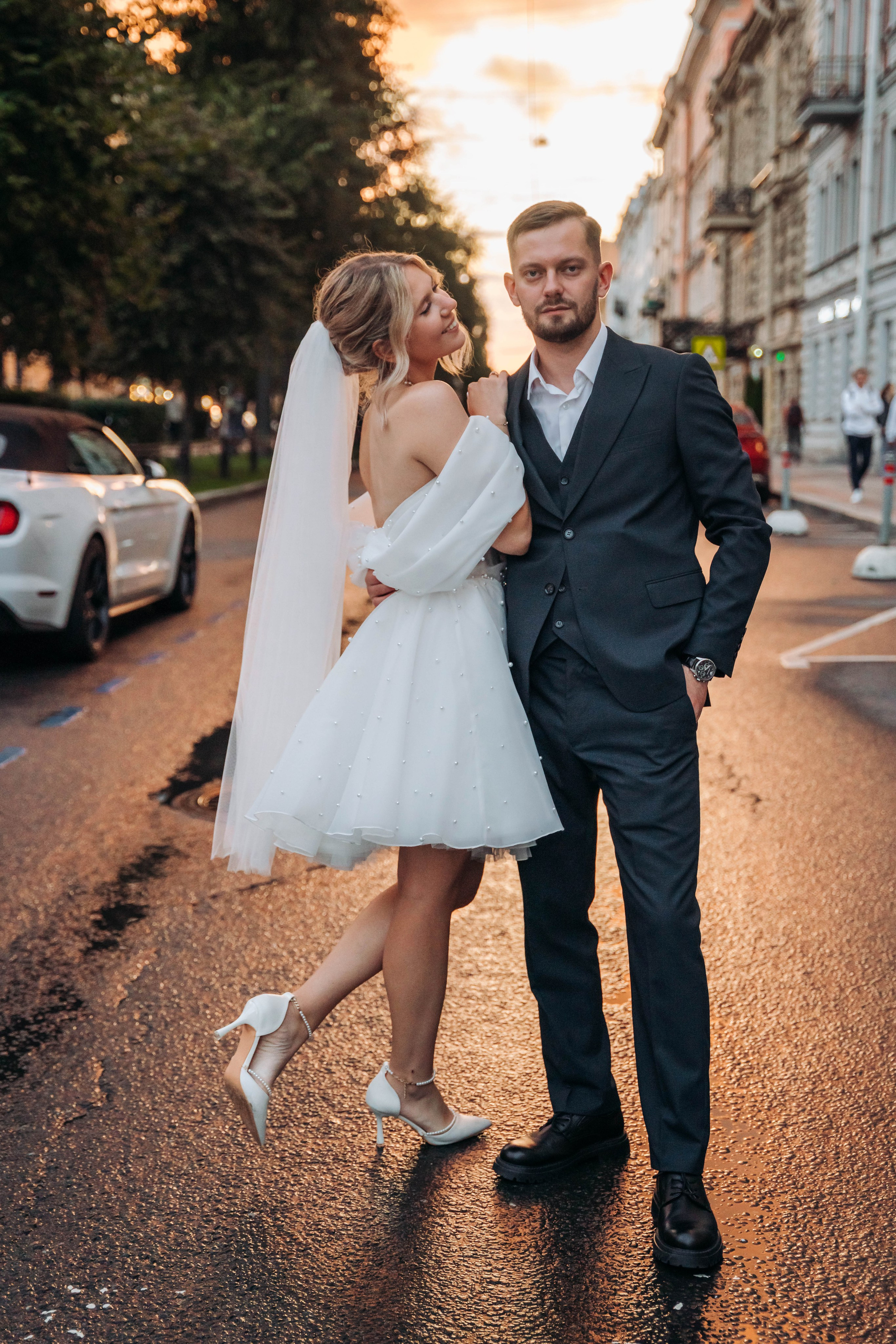 Катя & Леша (классический маршрут и Второй дворец. Свадебный фотограф в Санкт-Петербурге Якутович Екатерина