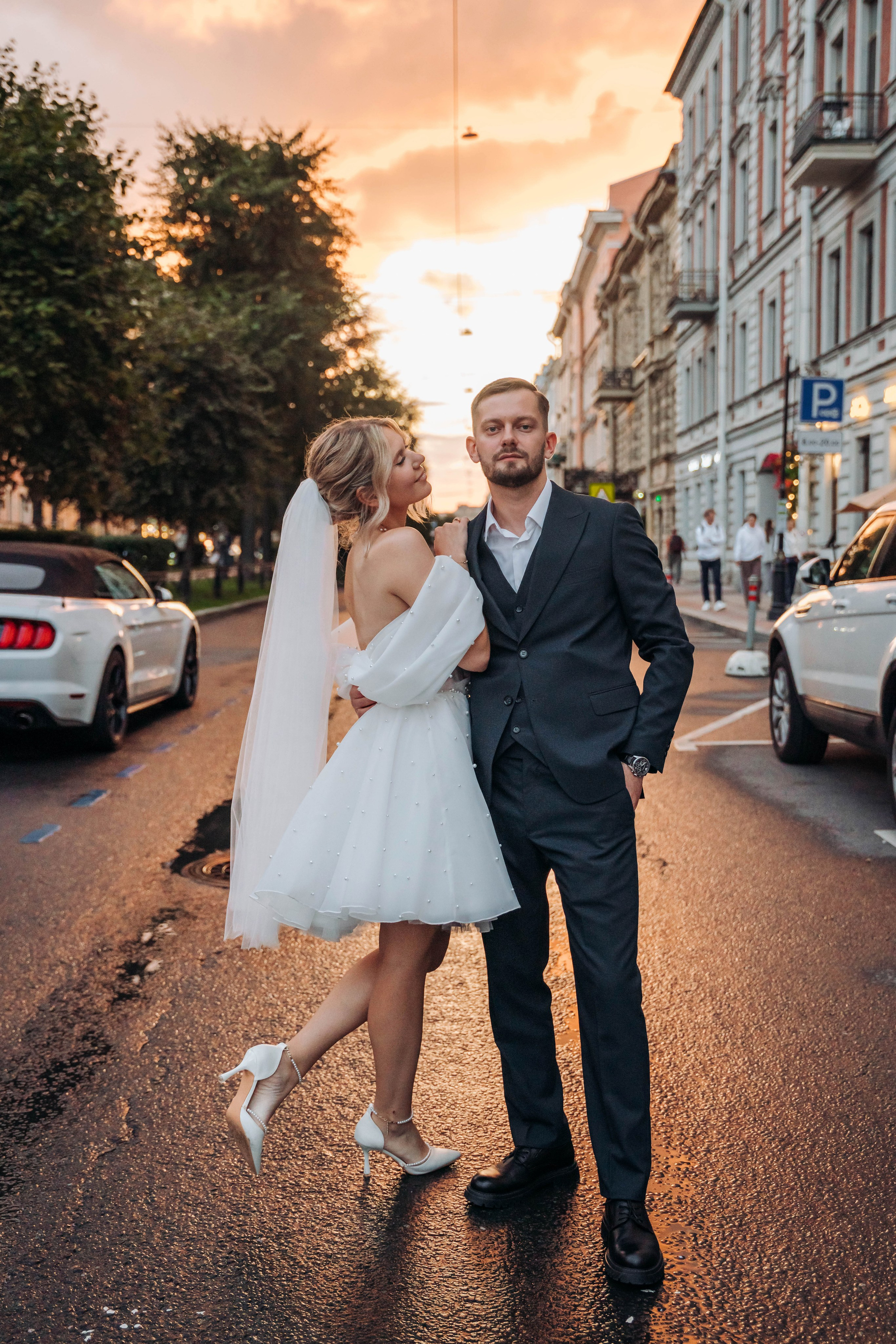 Катя & Леша (классический маршрут и Второй дворец. Свадебный фотограф в Санкт-Петербурге Якутович Екатерина