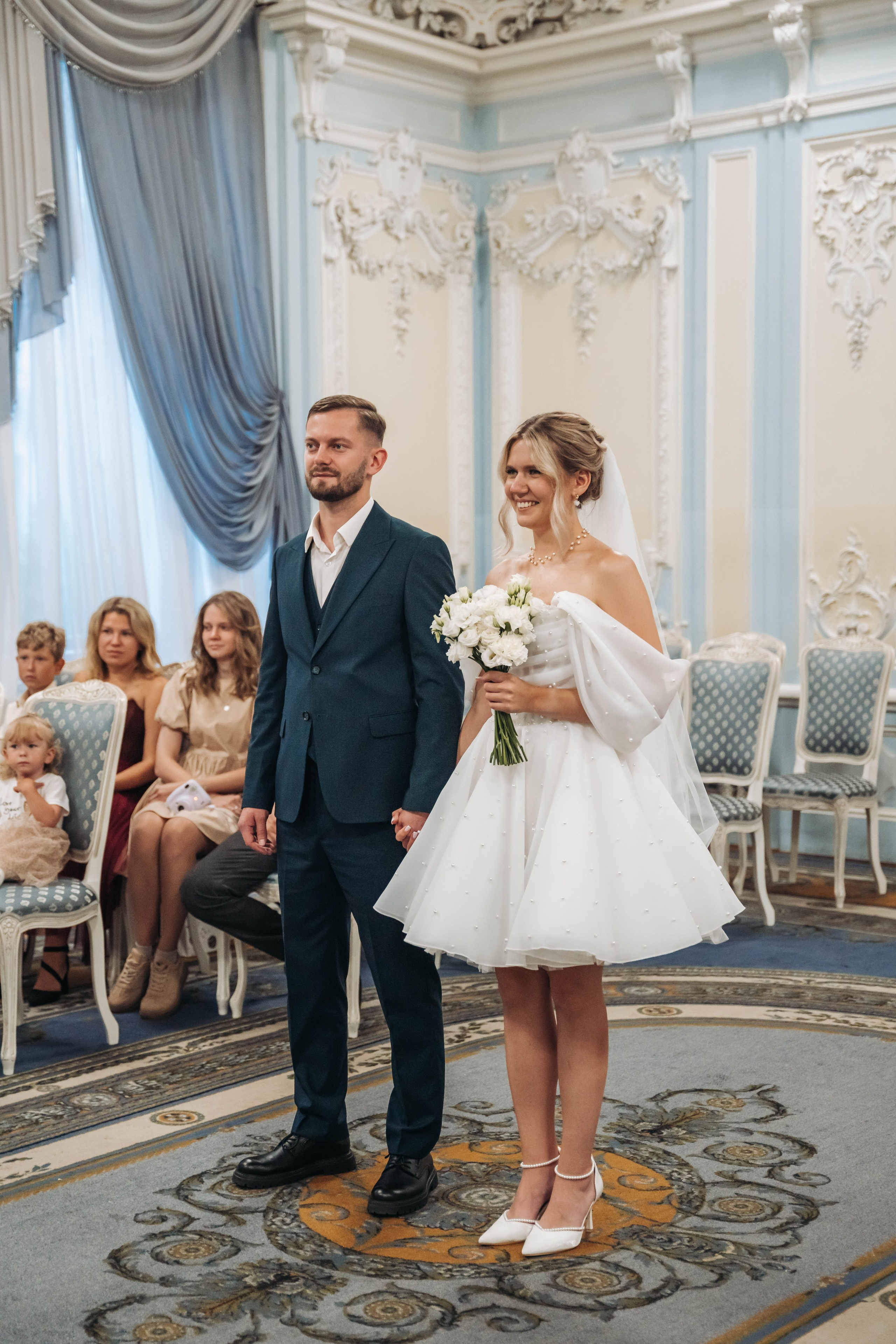 Катя & Леша (классический маршрут и Второй дворец. Свадебный фотограф в Санкт-Петербурге Якутович Екатерина