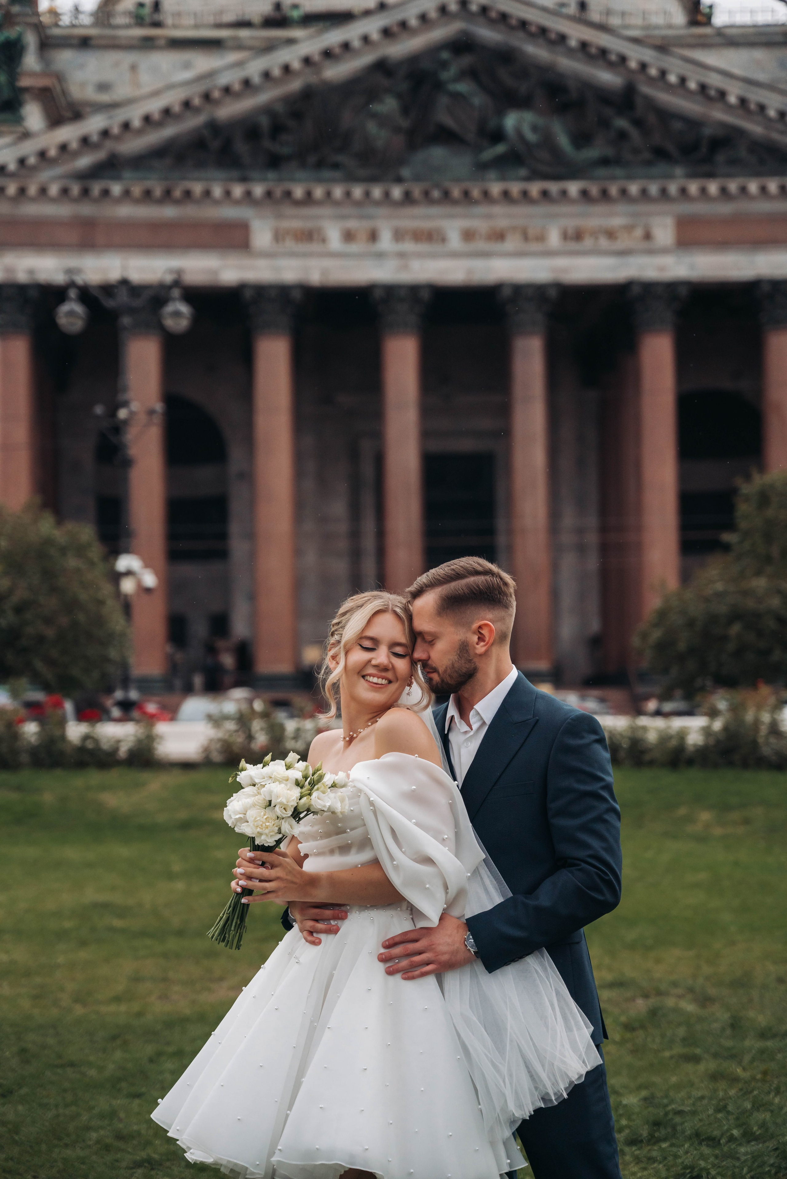 Катя & Леша (классический маршрут и Второй дворец. Свадебный фотограф в Санкт-Петербурге Якутович Екатерина