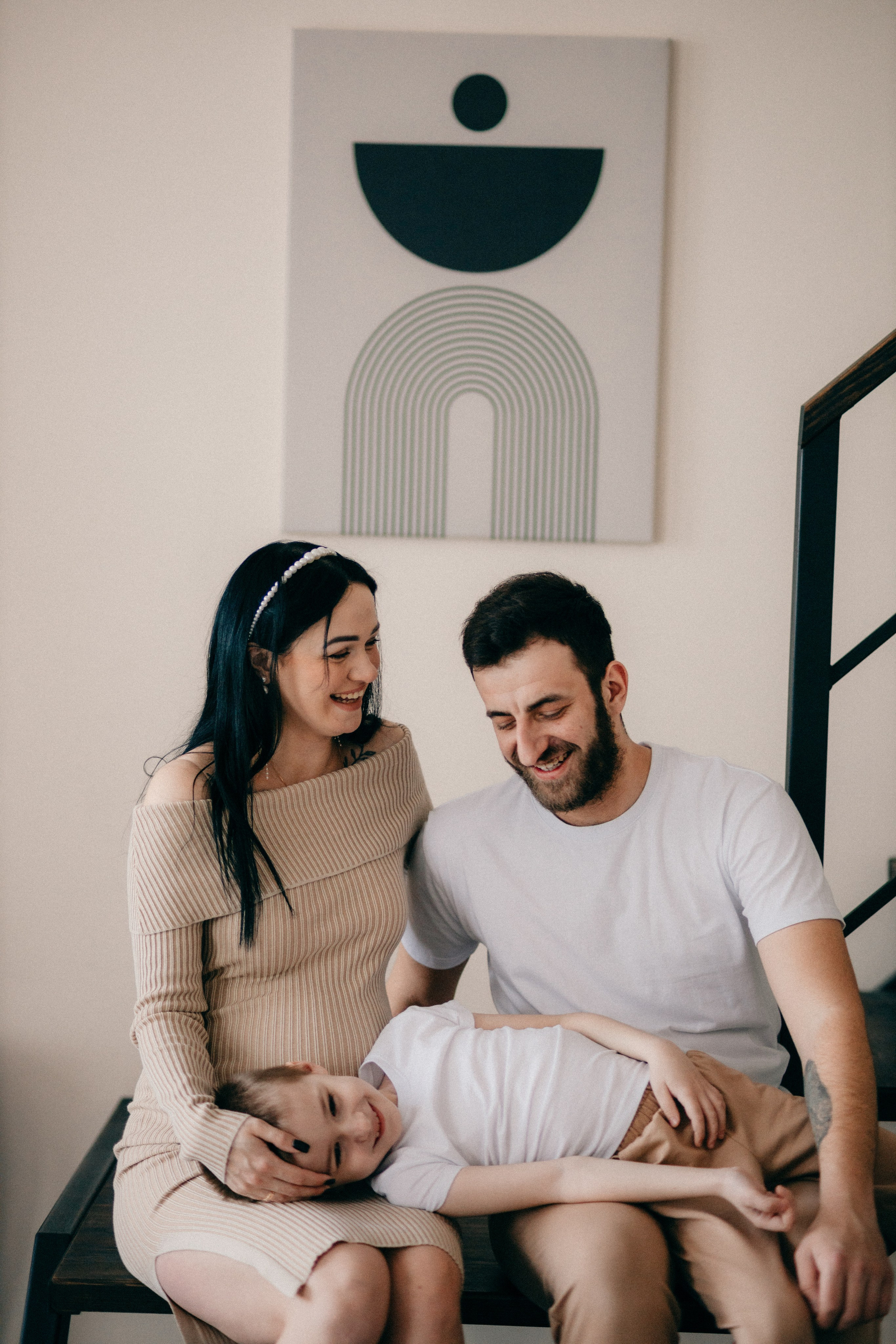 Евгения, Александр и Тимофей. Фотограф София Комкина