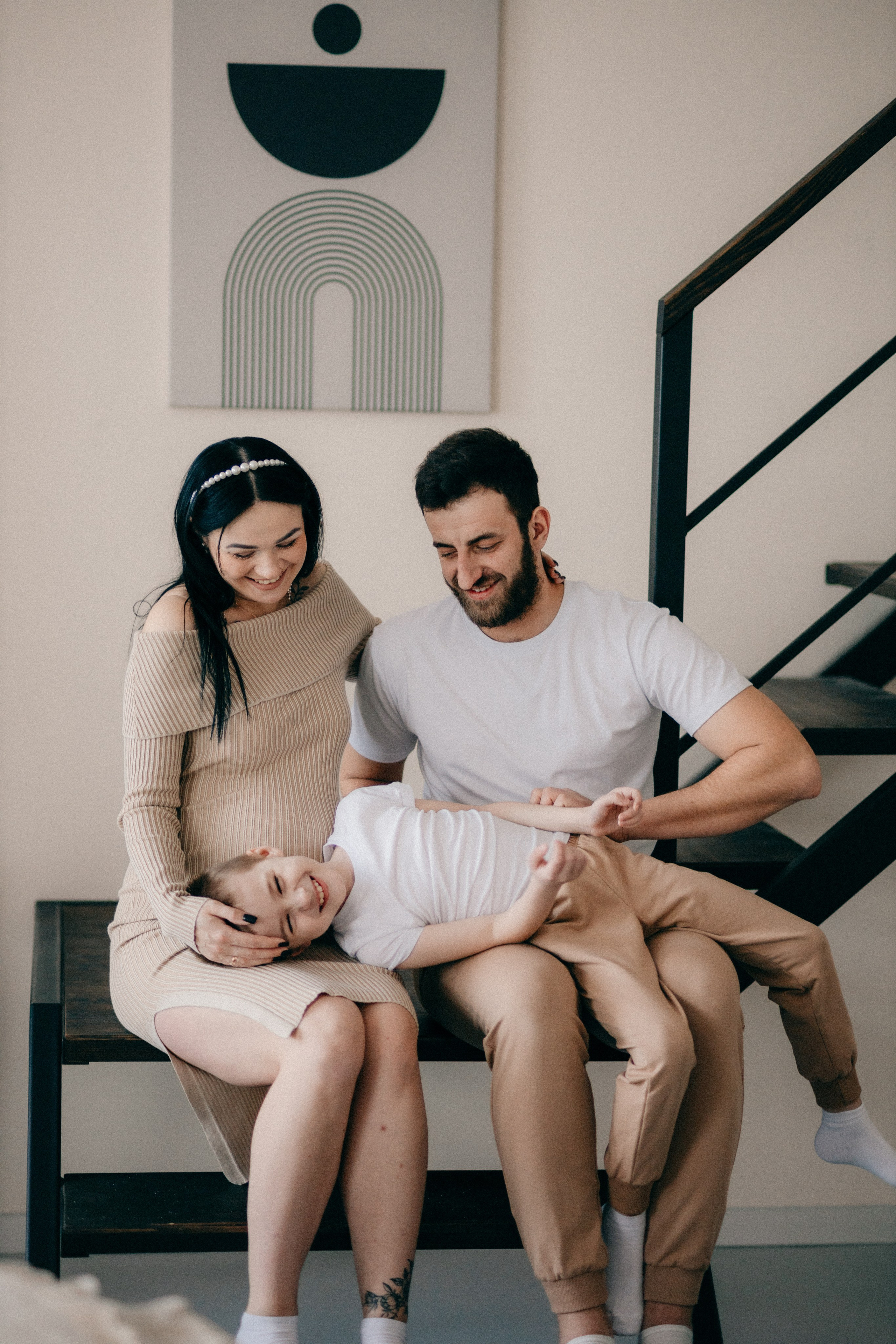 Евгения, Александр и Тимофей. Фотограф София Комкина