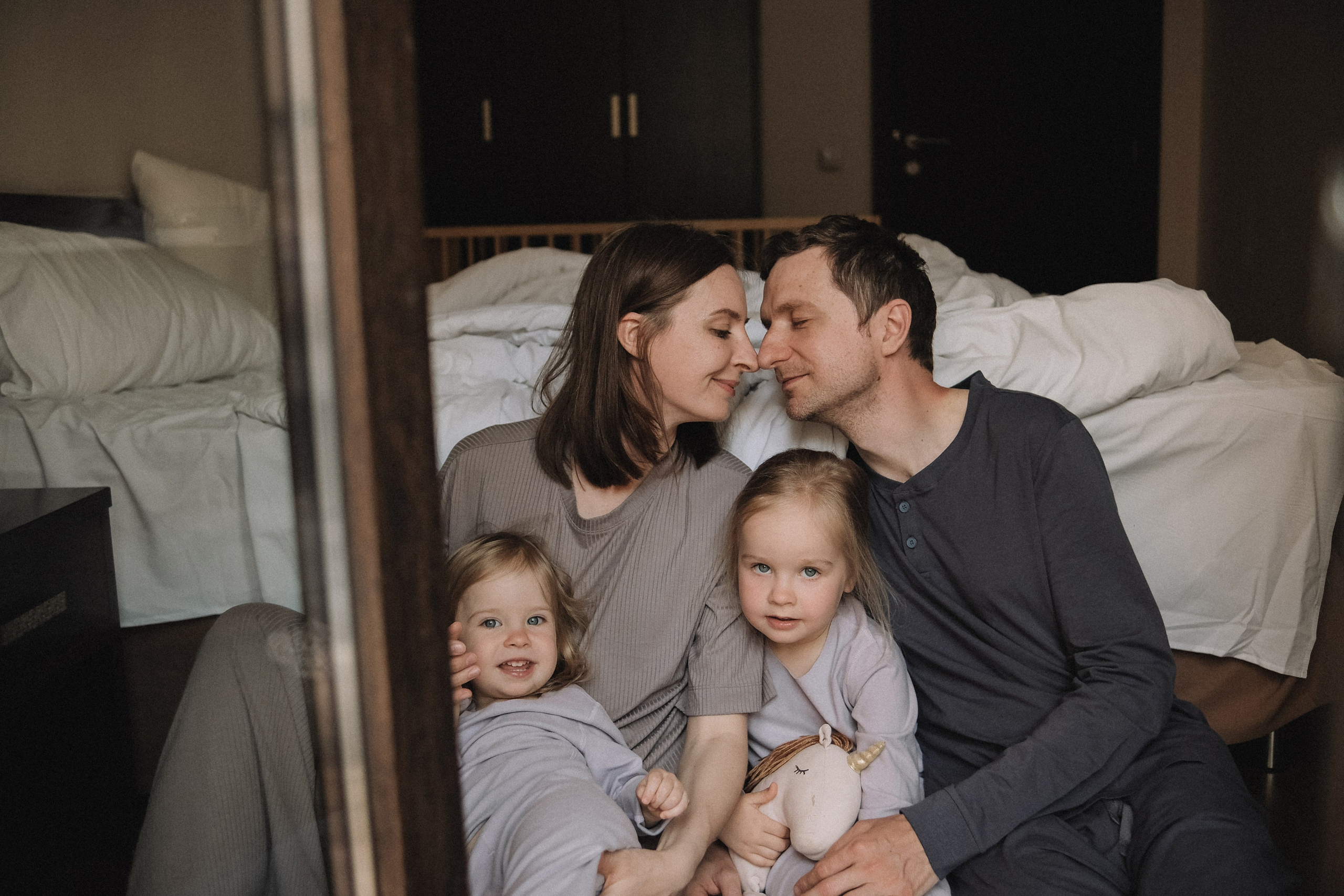 Семья Есении и Эмилии. Семейный фотограф Москва