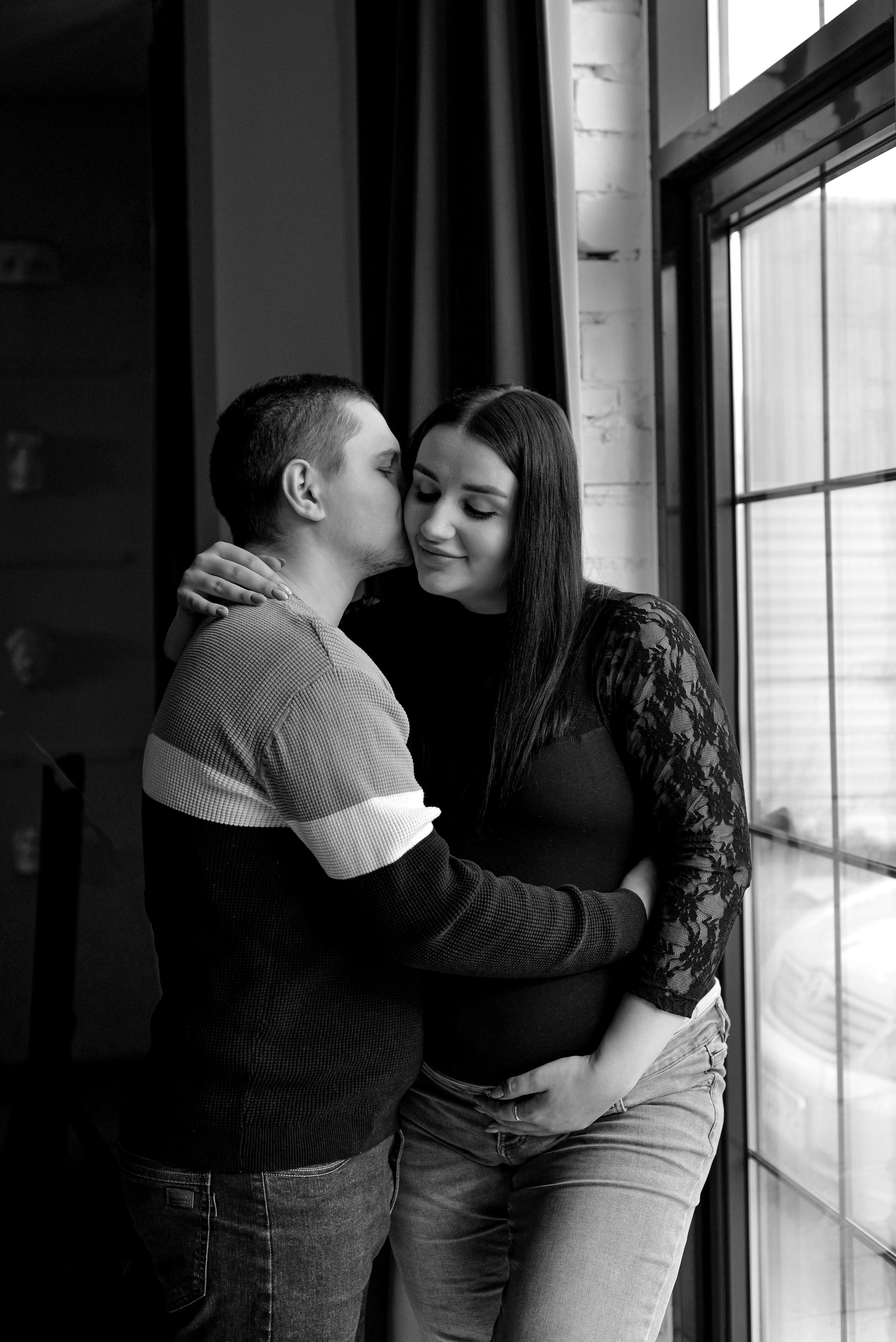 Ксения с мужем, Теплопункт студия. Семейный и свадебный фотограф Галина Абакумова, фотосессии в Белгороде