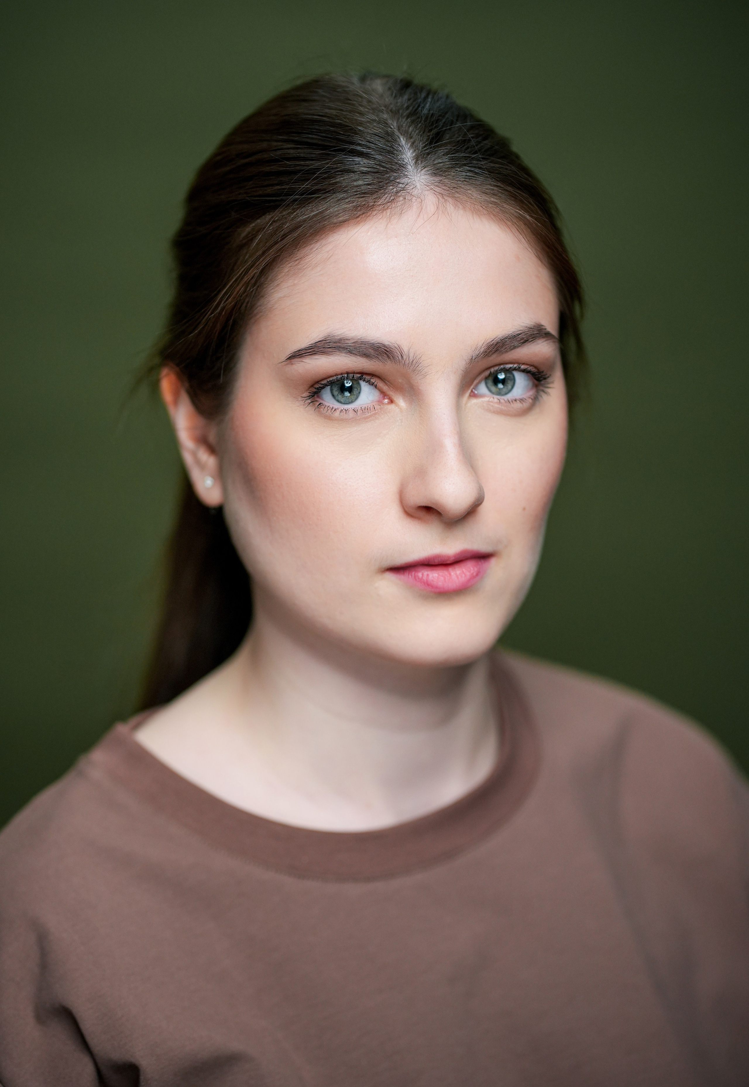 Актриса Алёна Куценко. Портретная съемка в Москве, студийный фотограф Игорь Фомин