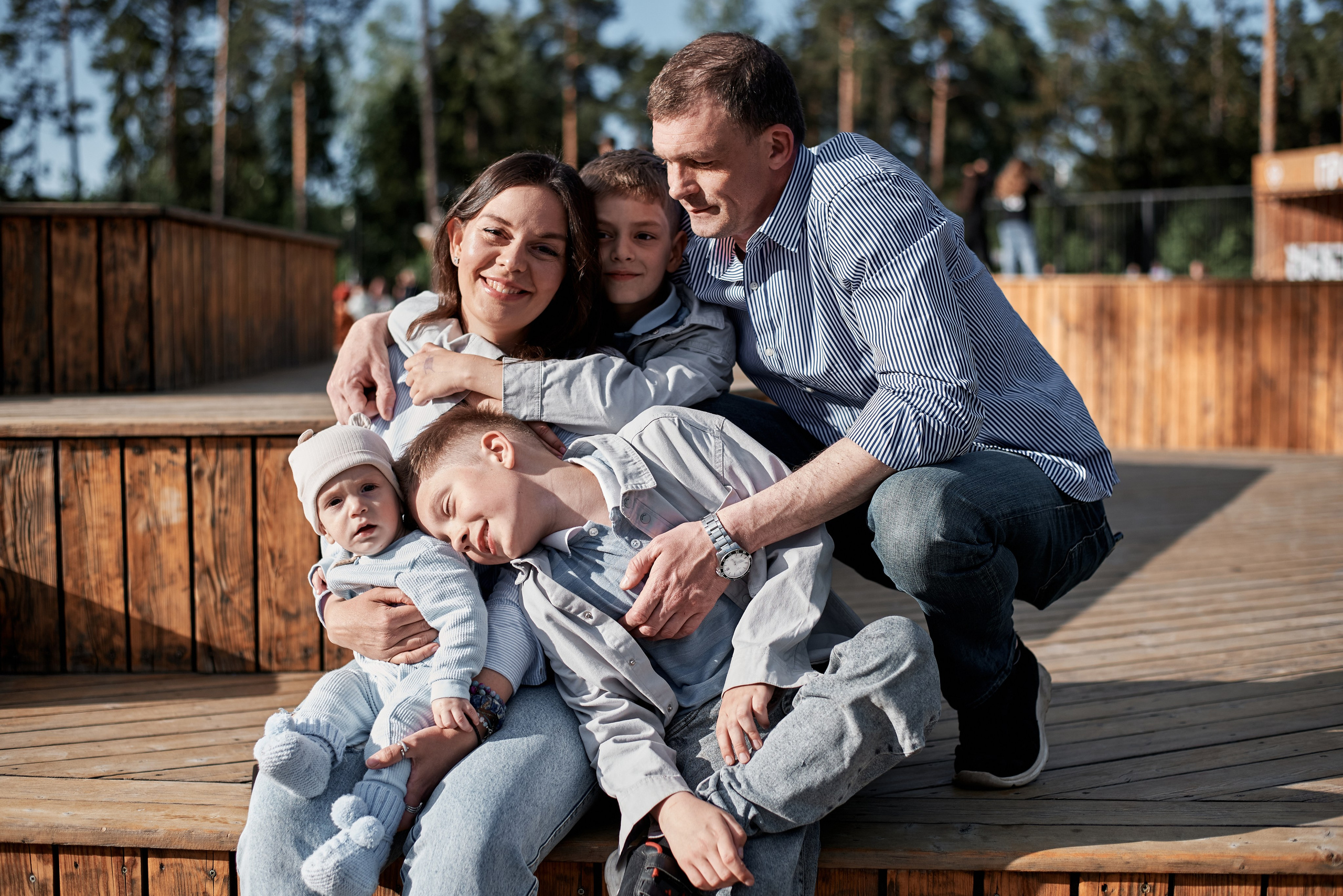 Мыльные пузыри. Семейная фотопрогулка. Семейный фотограф в Железнодорожном Масаева Елена